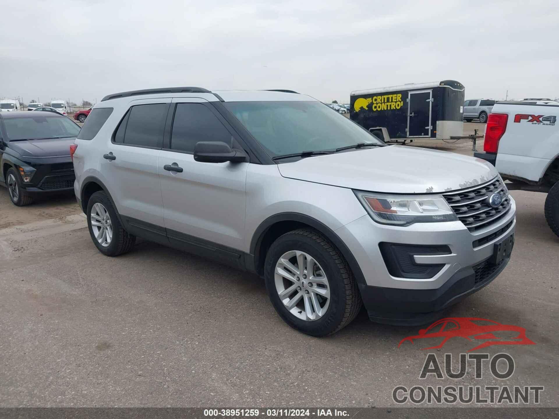 FORD EXPLORER 2016 - 1FM5K8B89GGD17760