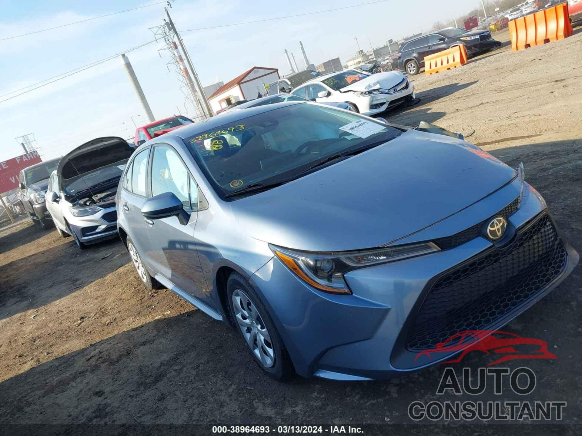 TOYOTA COROLLA 2021 - 5YFEPMAE1MP164906
