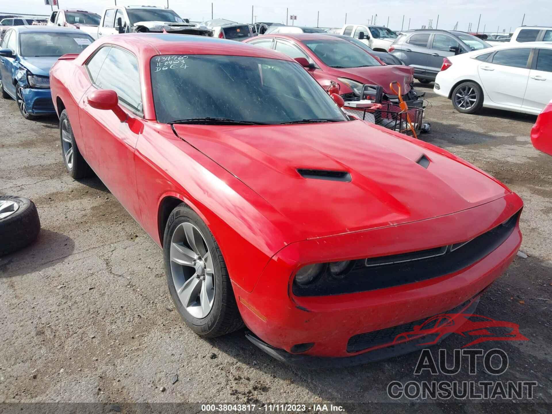 DODGE CHALLENGER 2019 - 2C3CDZAG4KH752000