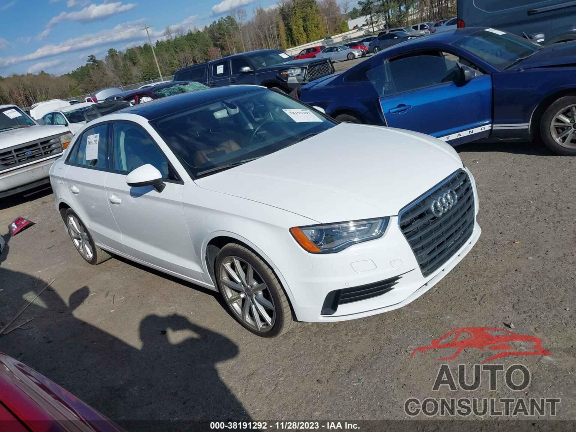 AUDI A3 2016 - WAUB8GFFXG1009599