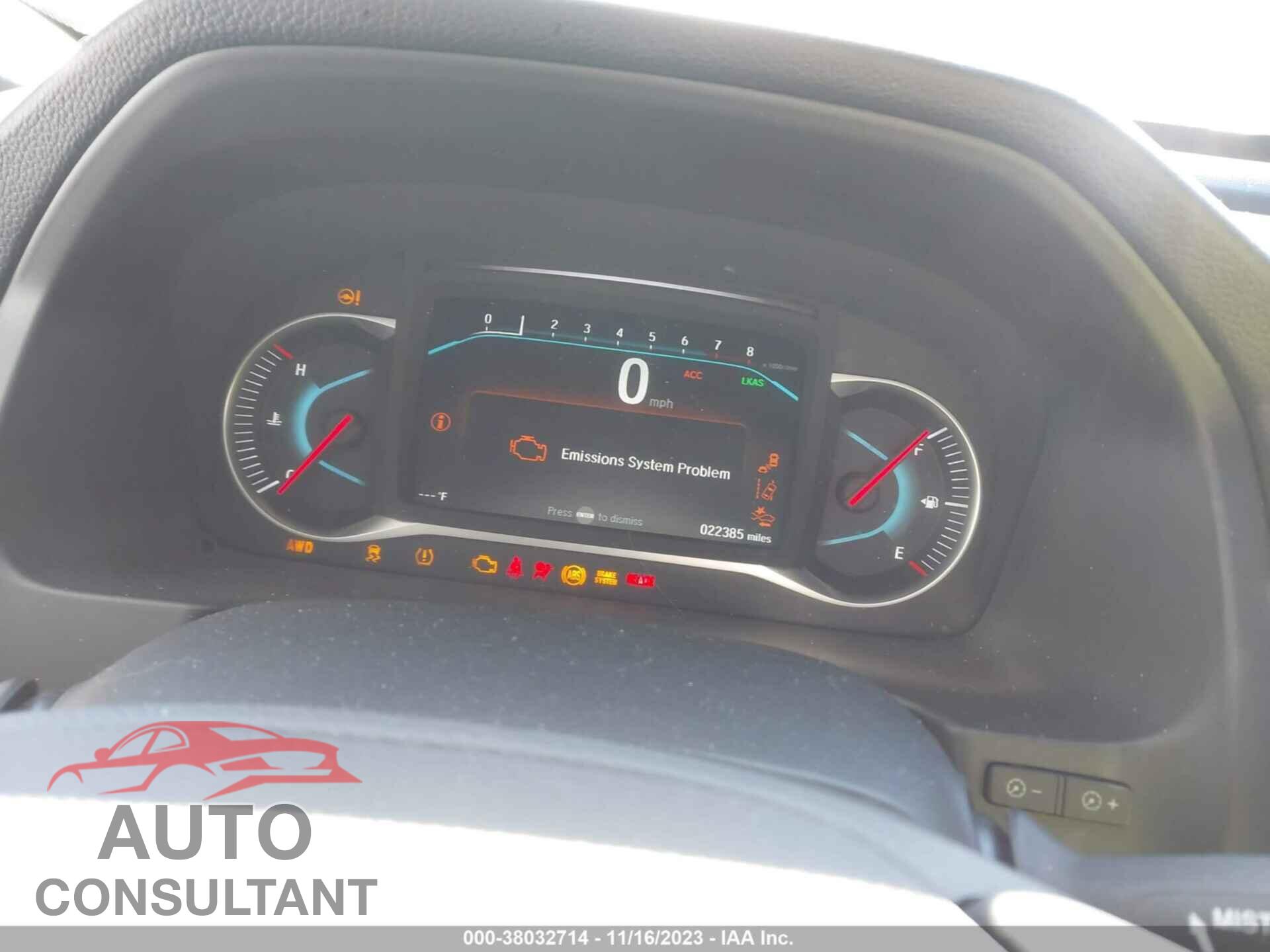 HONDA PILOT 2022 - 5FNYF6H73NB059767