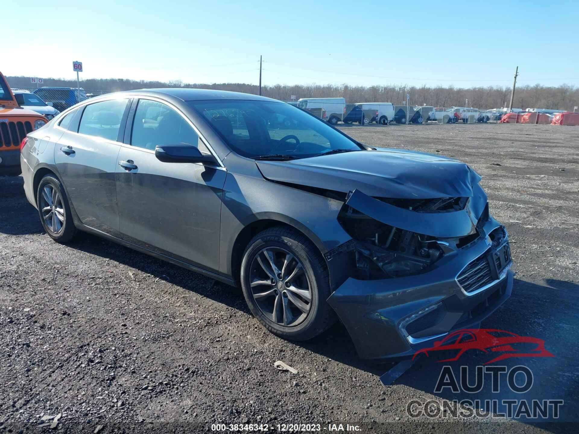 CHEVROLET MALIBU 2016 - 1G1ZE5ST6GF186530
