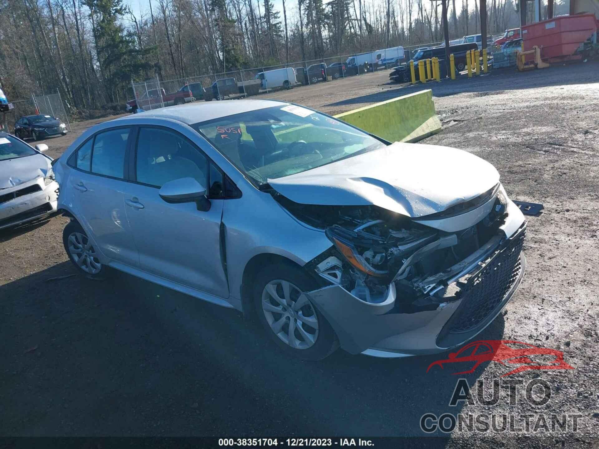 TOYOTA COROLLA 2020 - 5YFEPRAE5LP034932