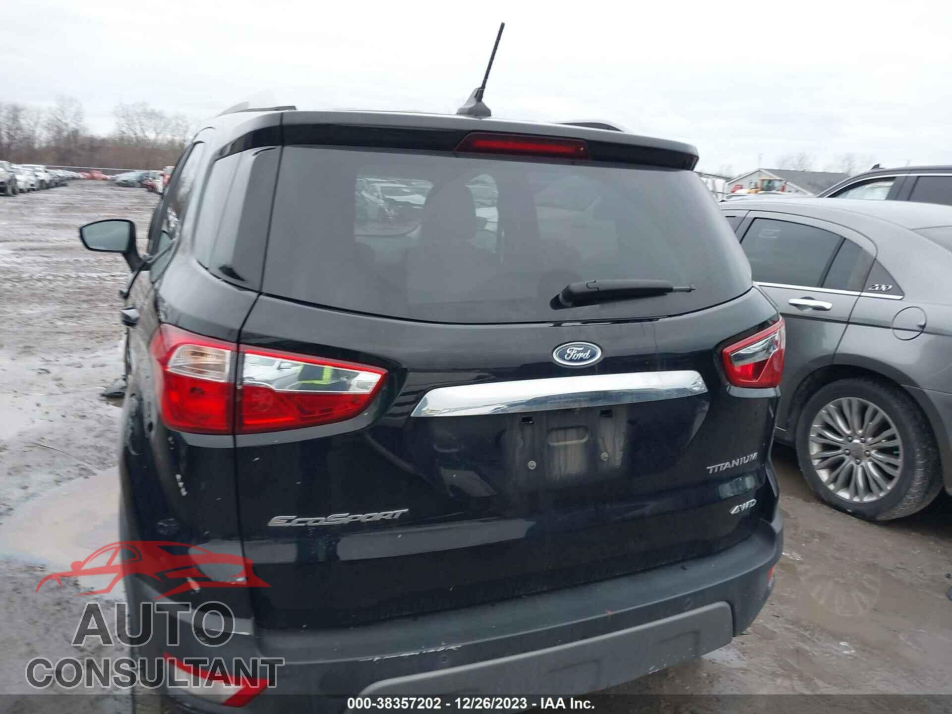 FORD ECOSPORT 2022 - MAJ6S3KL6NC459350