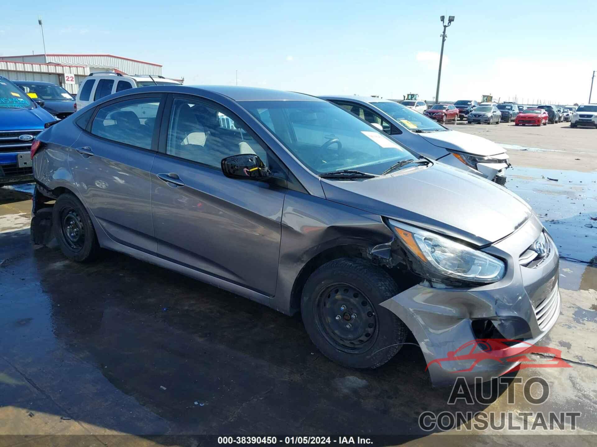 HYUNDAI ACCENT 2016 - KMHCT4AE6GU070963