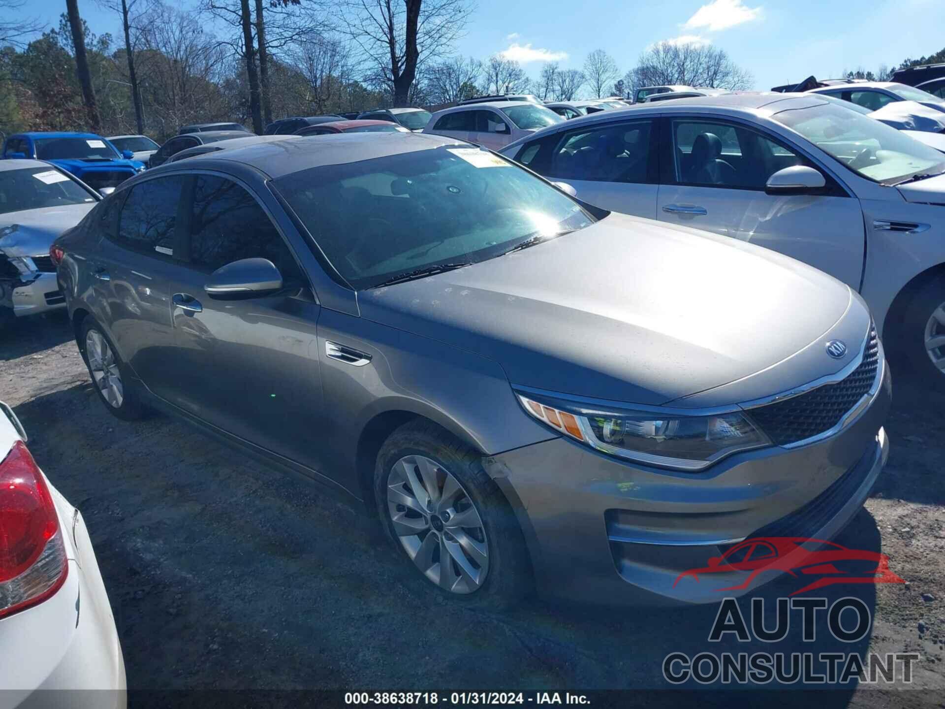 KIA OPTIMA 2018 - 5XXGT4L36JG263189