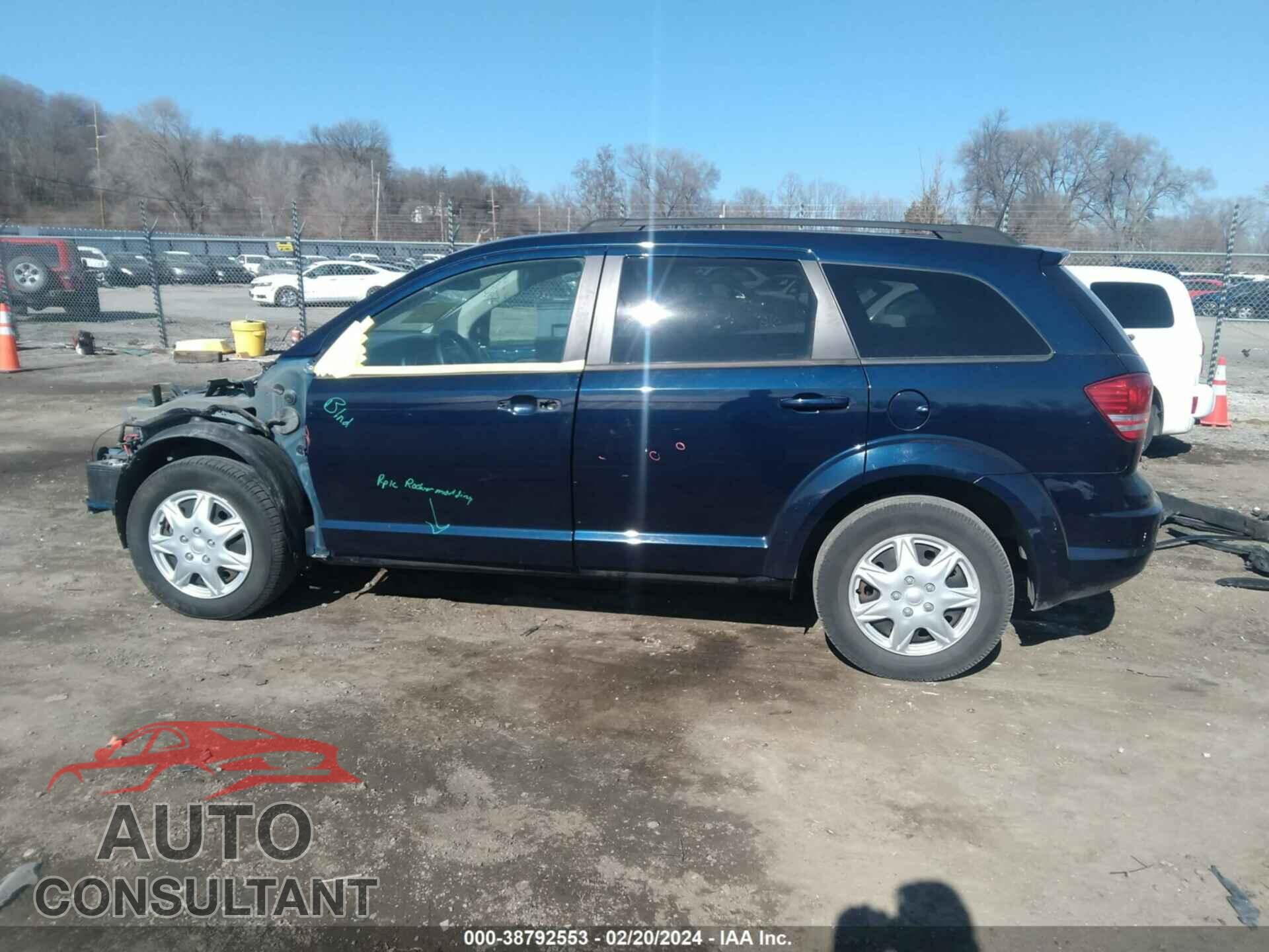 DODGE JOURNEY 2019 - 3C4PDCAB7KT746603