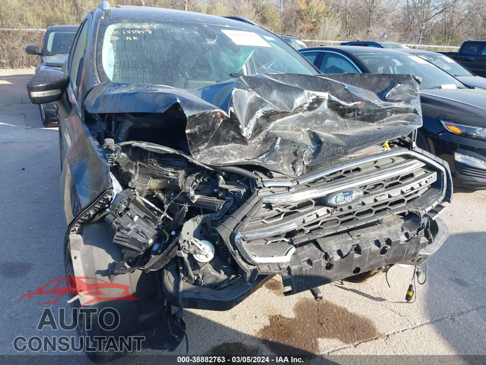 FORD ECOSPORT 2021 - MAJ6S3KL8MC401982