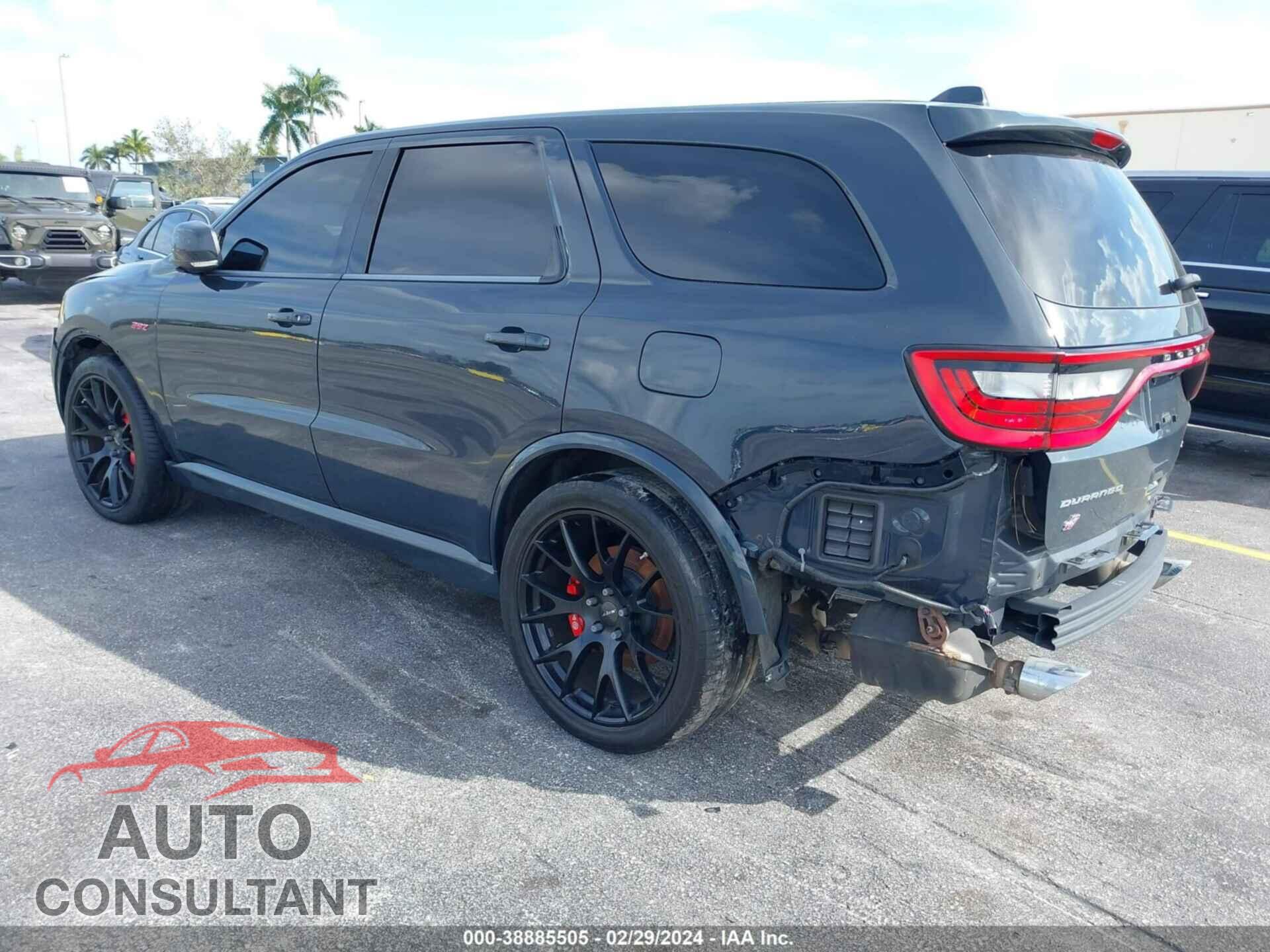 DODGE DURANGO 2018 - 1C4SDJGJ4JC159573