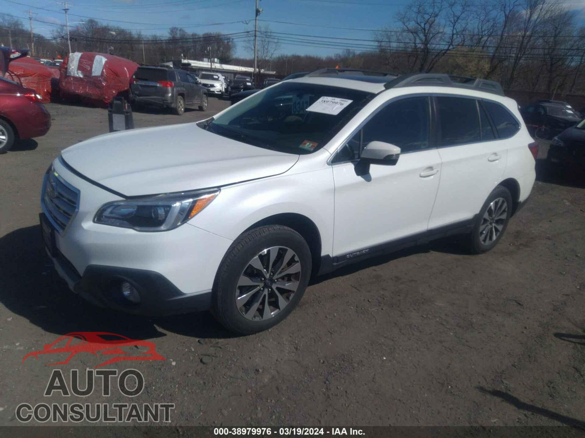 SUBARU OUTBACK 2017 - 4S4BSAKC5H3427373