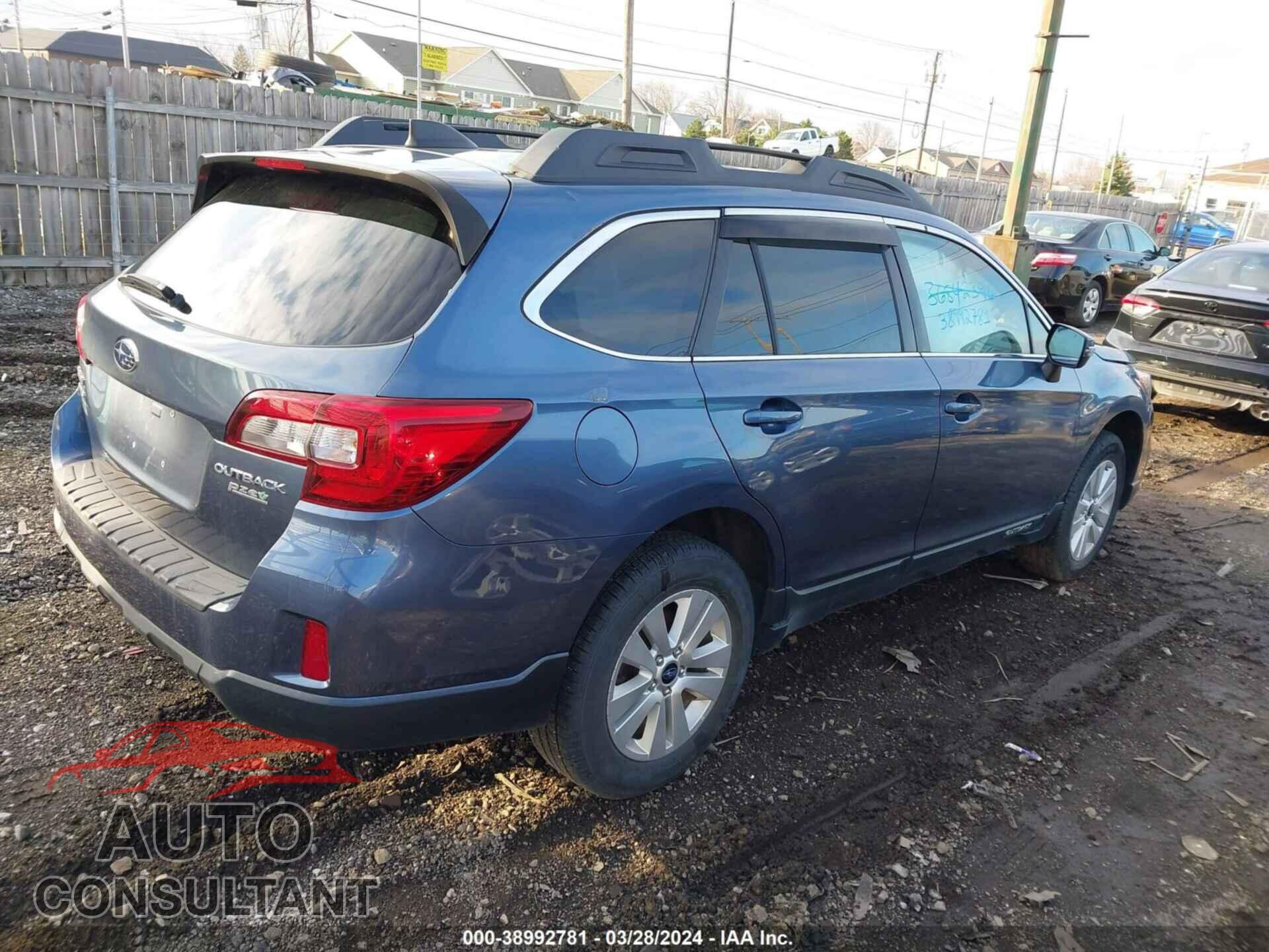 SUBARU OUTBACK 2017 - 4S4BSAHC3H3429520