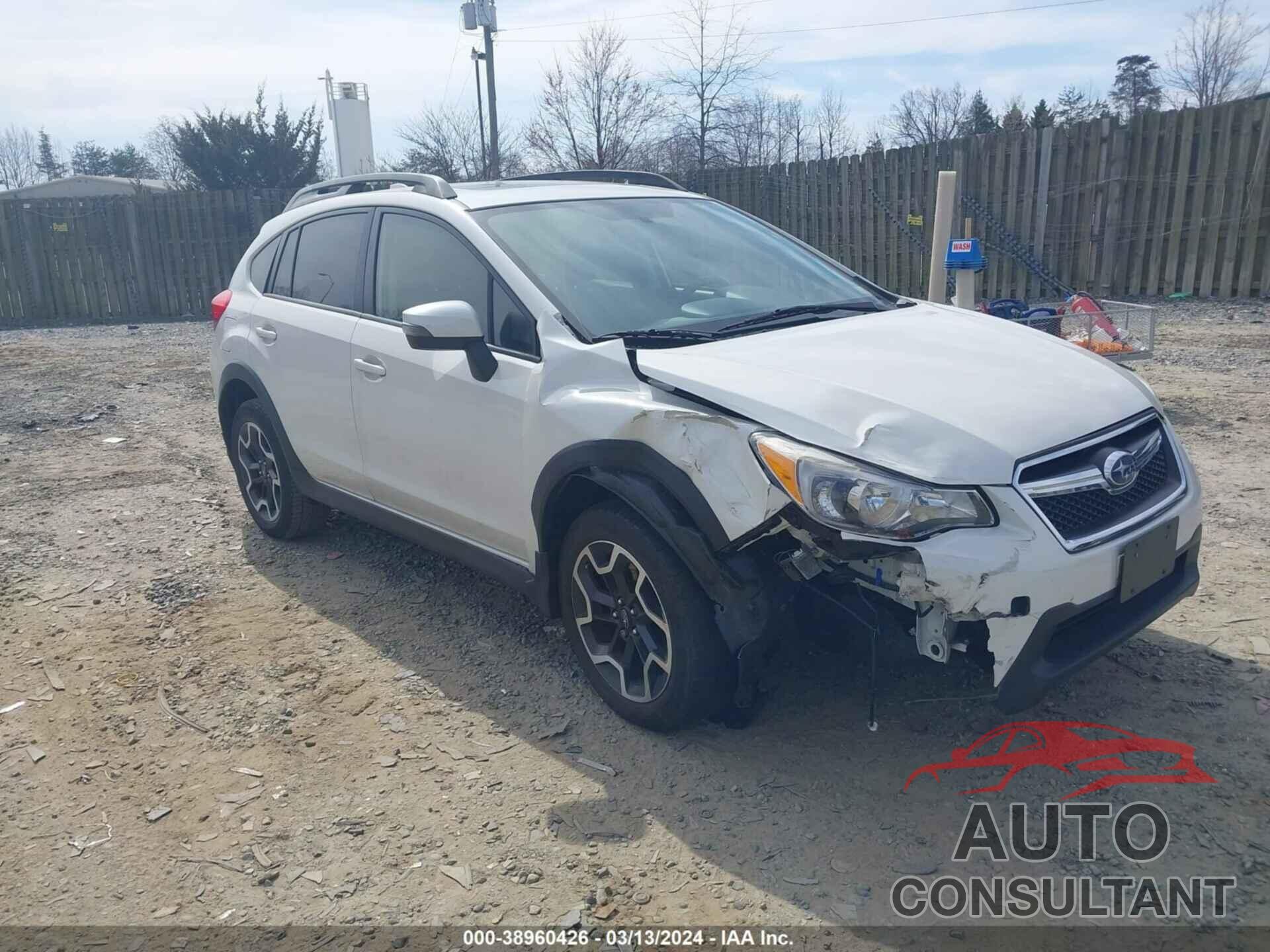 SUBARU CROSSTREK 2017 - JF2GPALC0H8254554