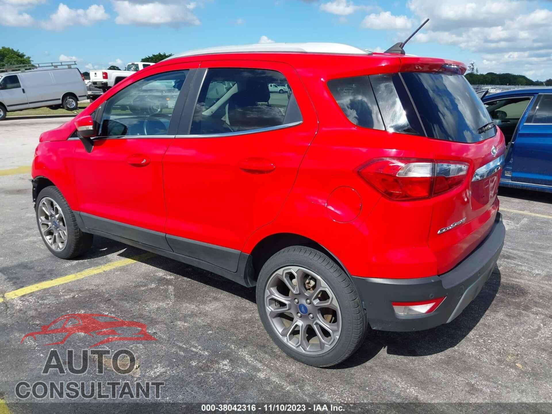 FORD ECOSPORT 2020 - MAJ6S3KL2LC349327