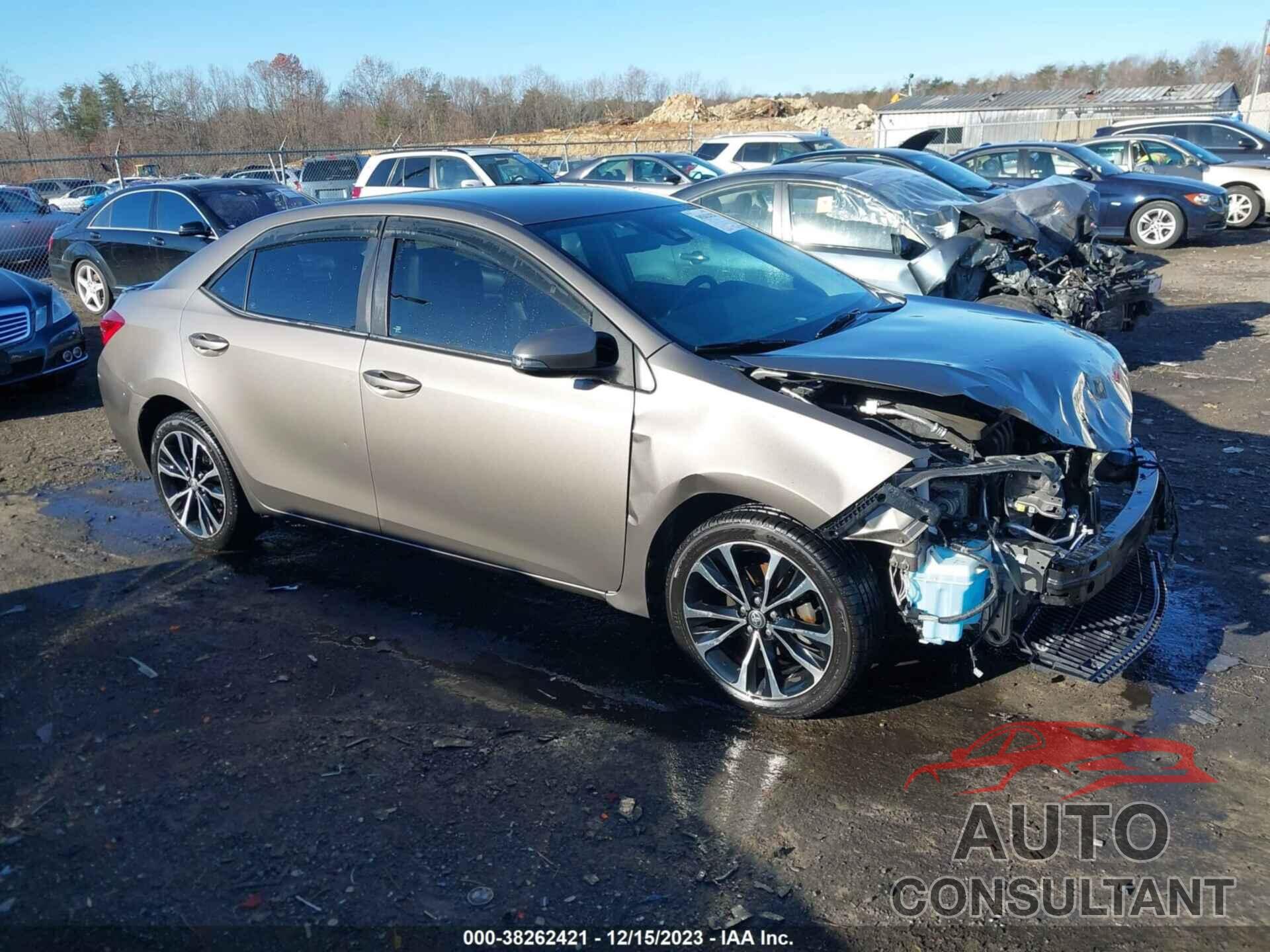 TOYOTA COROLLA 2017 - 2T1BURHE6HC905703