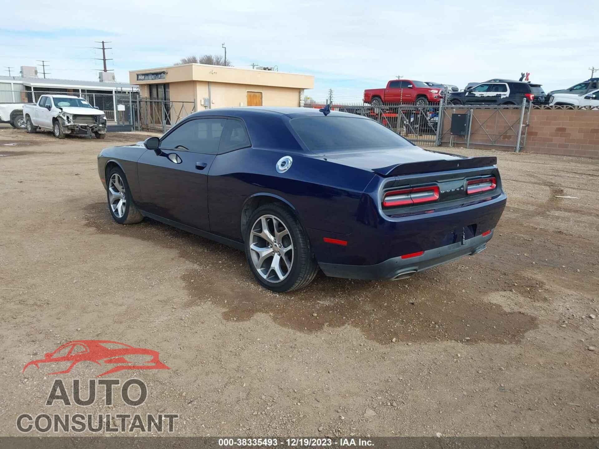DODGE CHALLENGER 2016 - 2C3CDZAGXGH202288