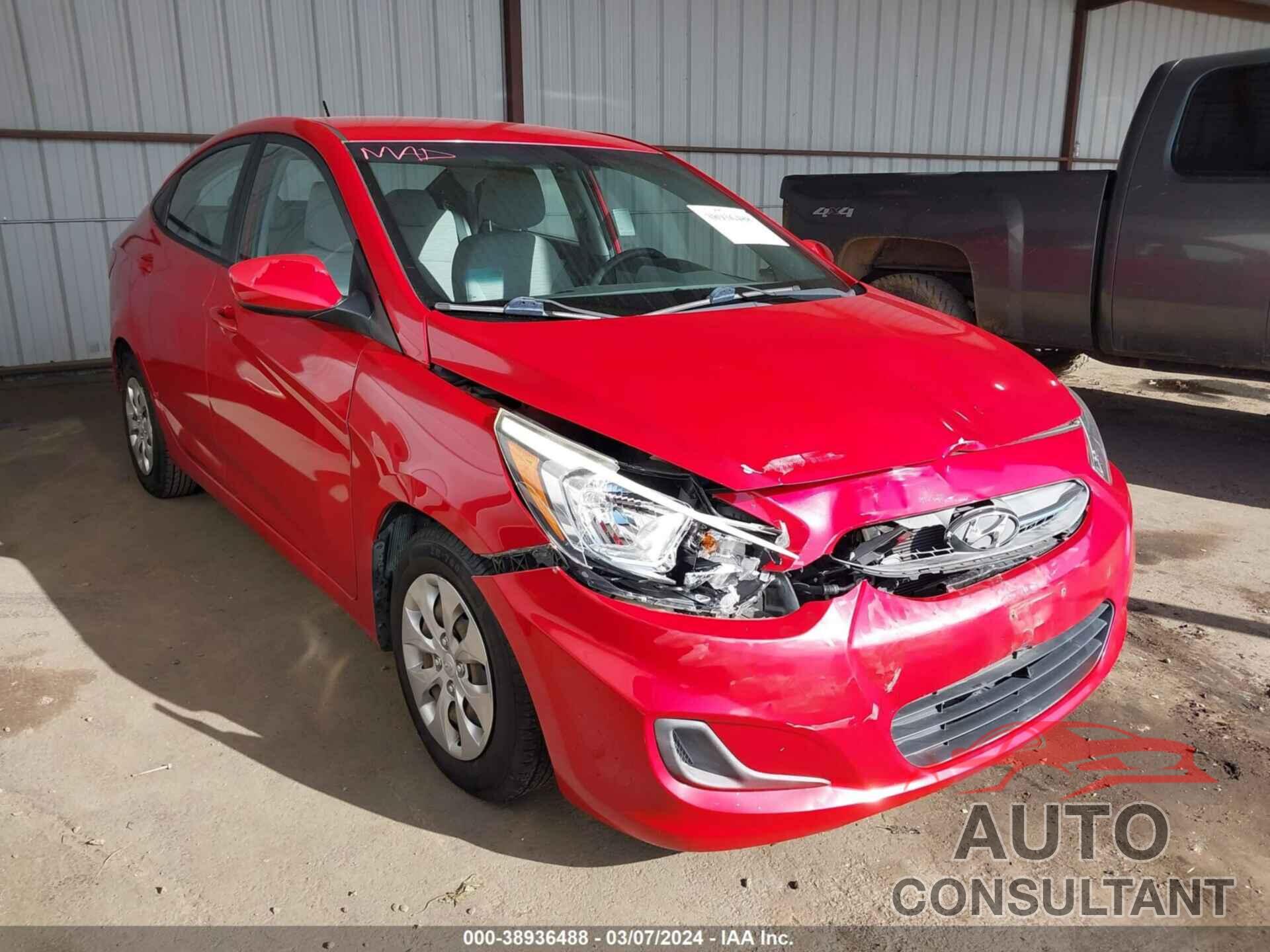 HYUNDAI ACCENT 2016 - KMHCT4AE2GU112013