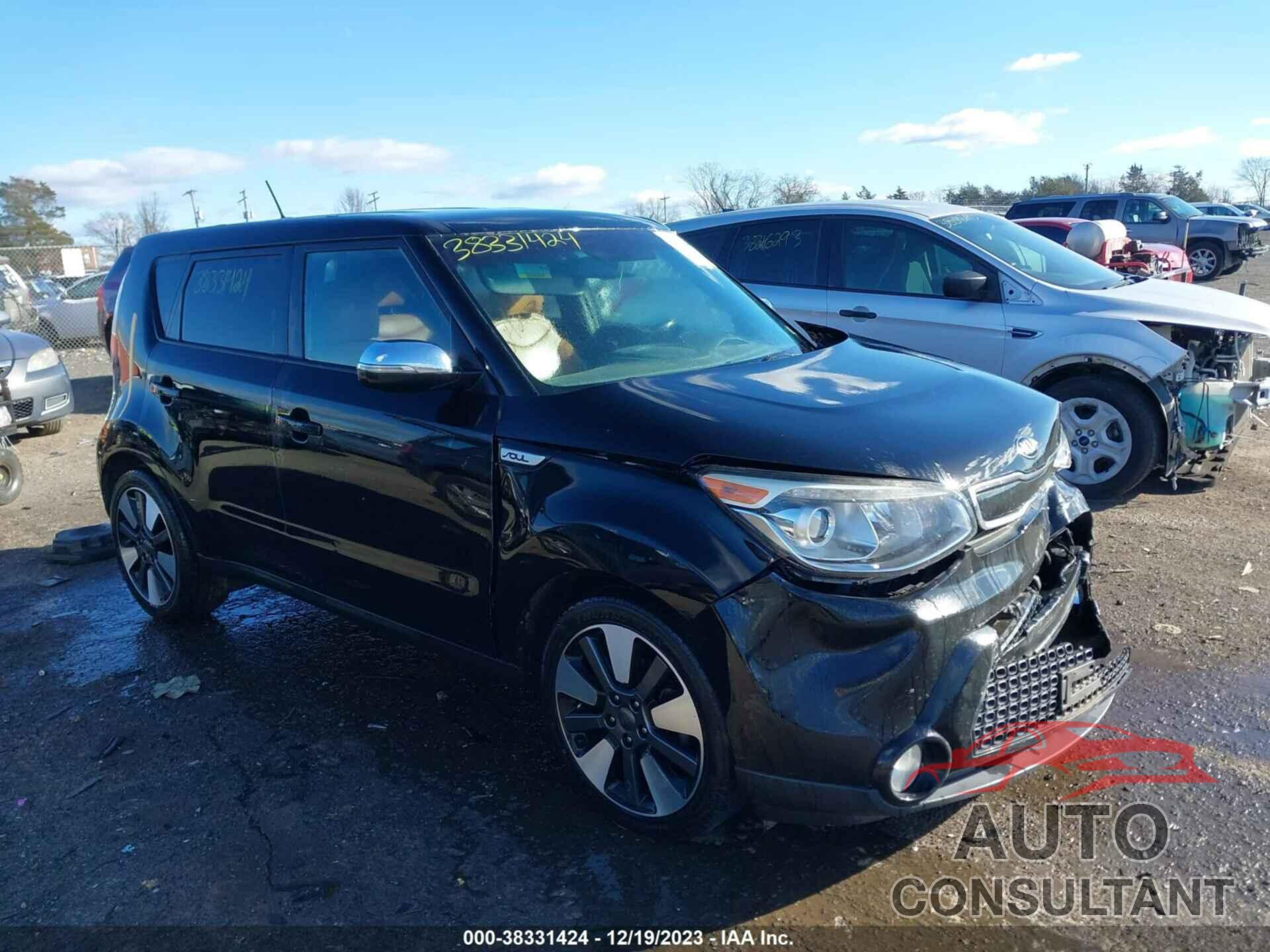 KIA SOUL 2016 - KNDJX3A57G7294218