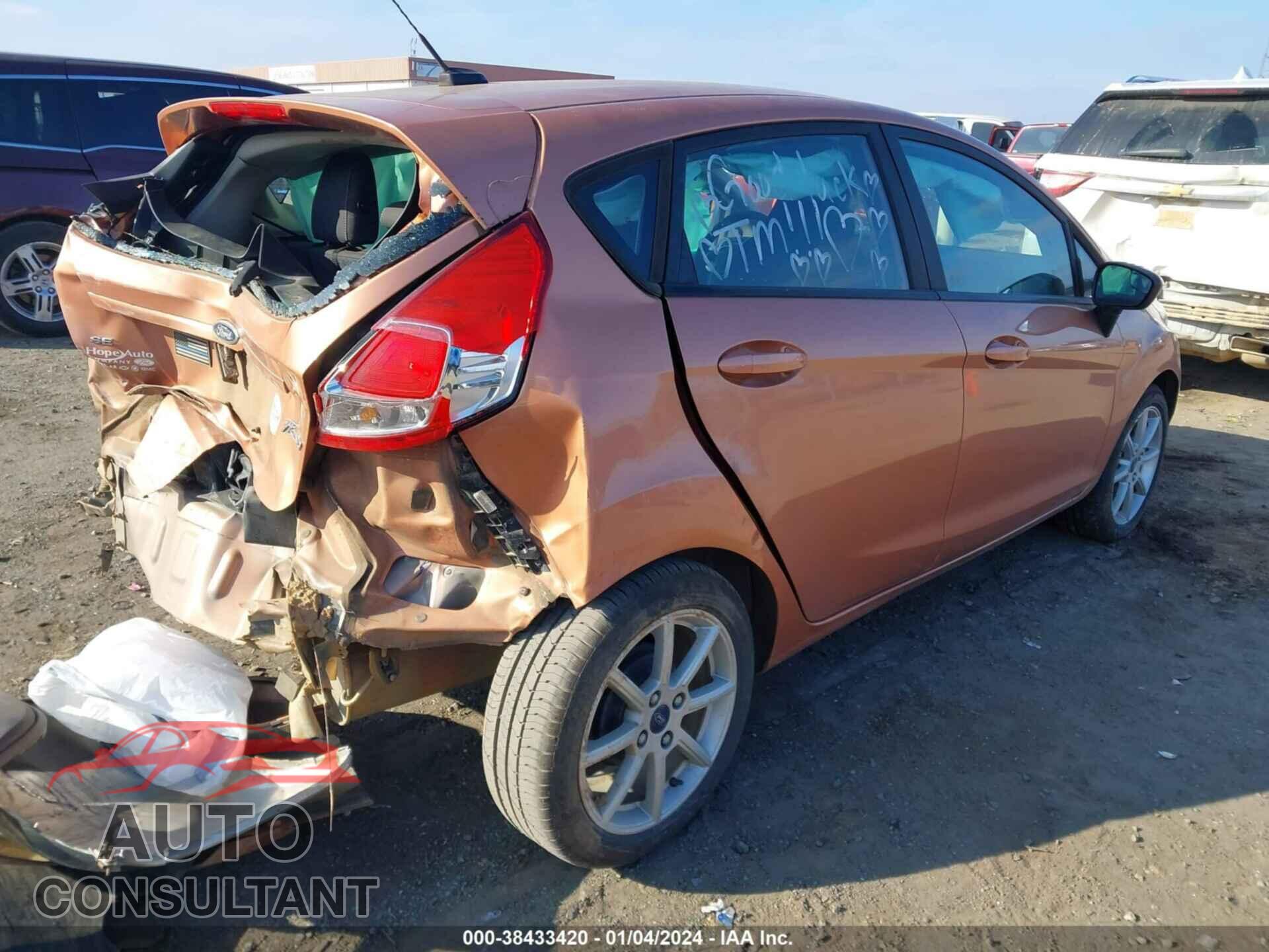 FORD FIESTA 2017 - 3FADP4EJ7HM170988