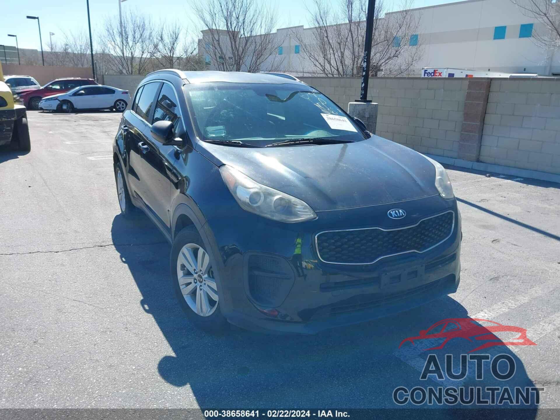 KIA SPORTAGE 2017 - KNDPM3AC7H7137968
