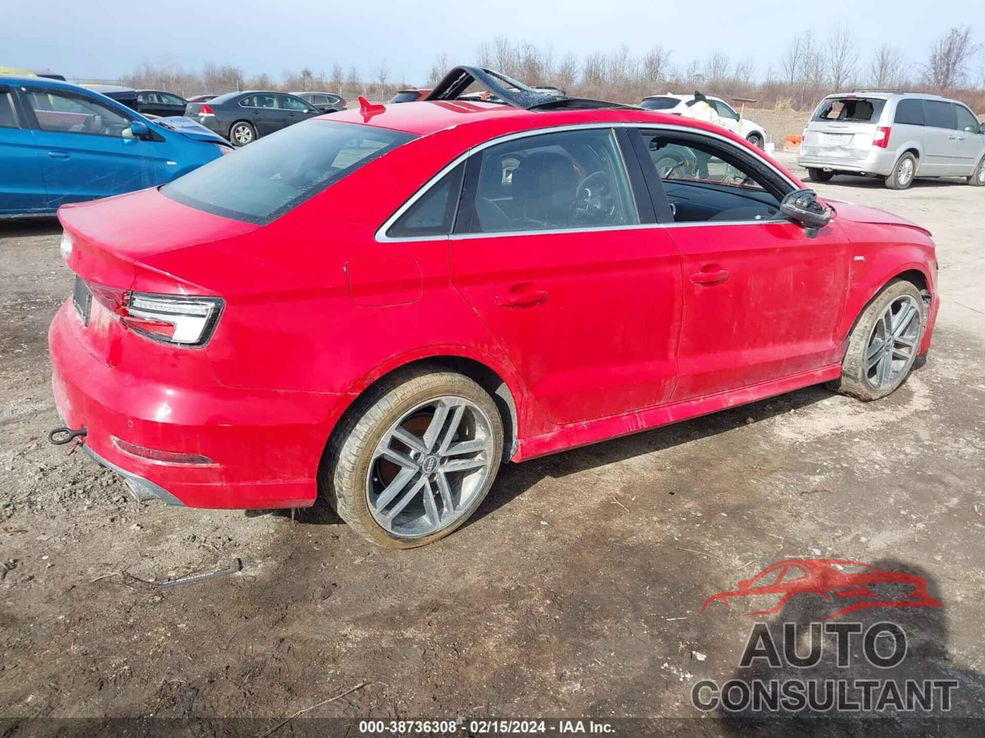 AUDI A3 2018 - WAUJ8GFF0J1004012