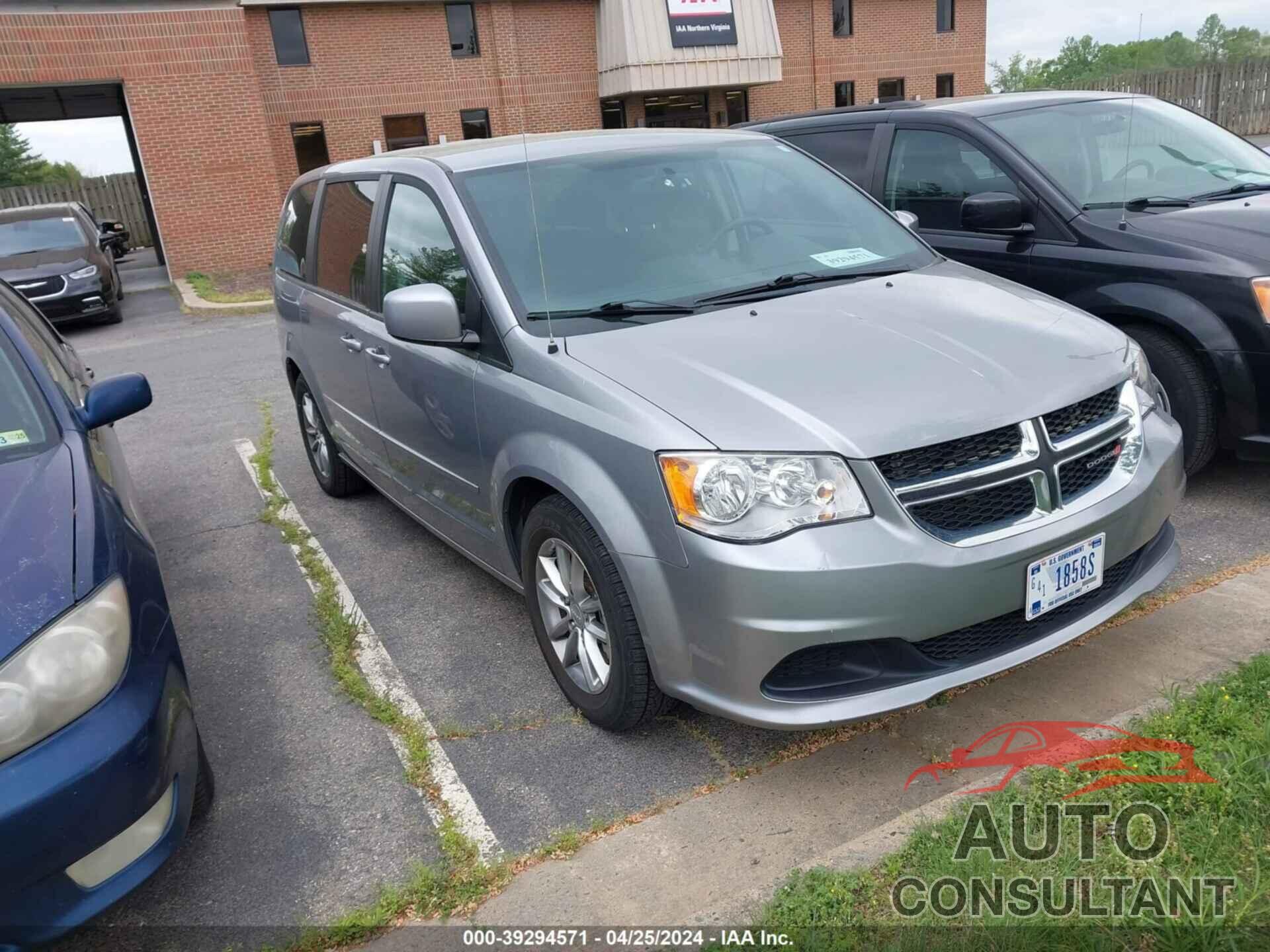 DODGE GRAND CARAVAN 2016 - 2C4RDGBG1GR343561