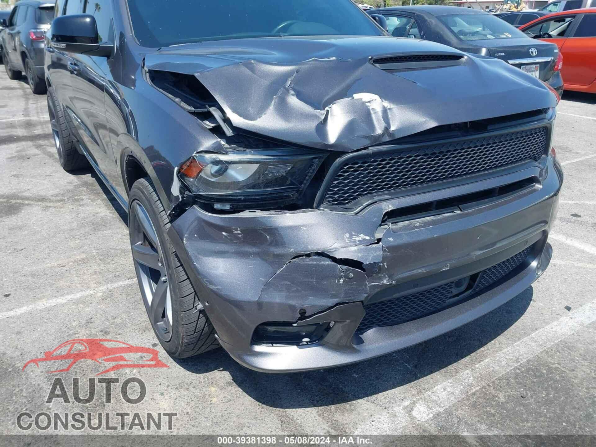 DODGE DURANGO 2018 - 1C4SDHCT3JC183962