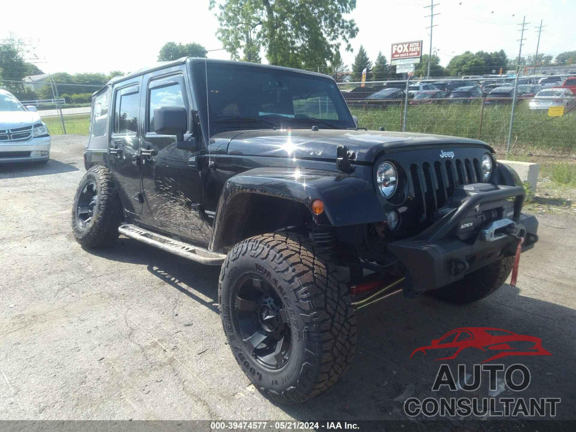 JEEP WRANGLER UNLIMITED 2016 - 1C4BJWFG3GL275416