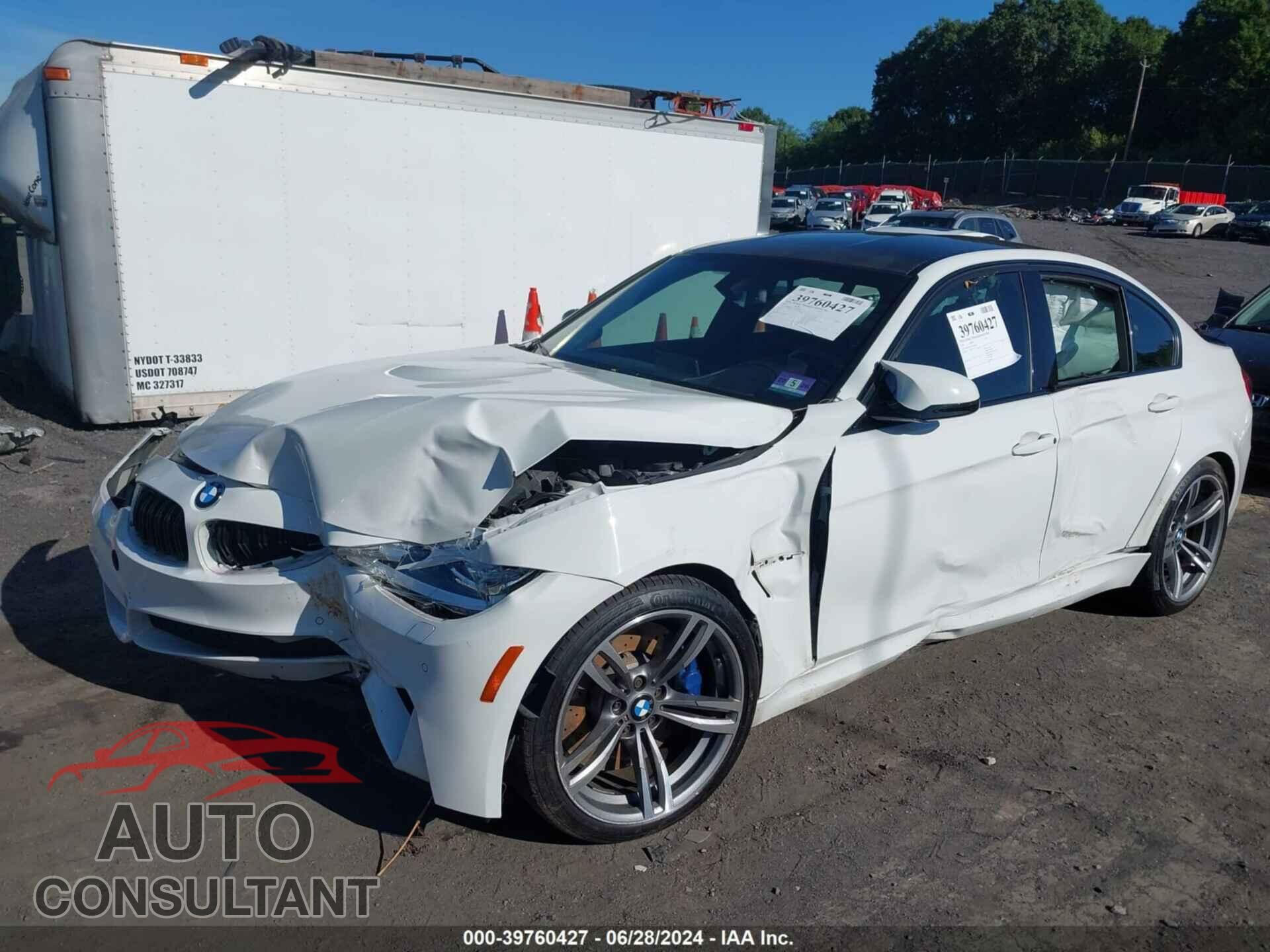BMW M3 2016 - WBS8M9C51G5D30368