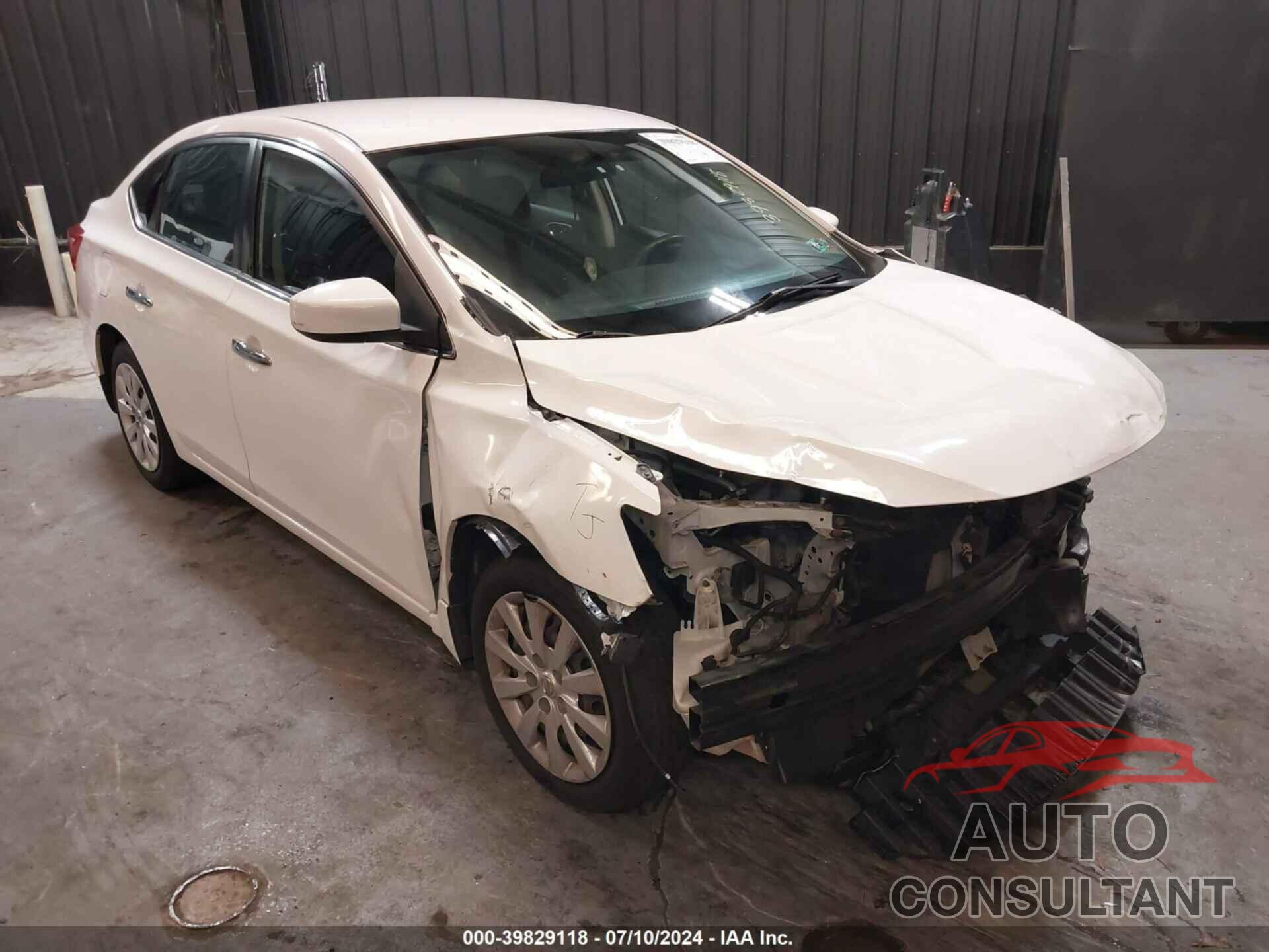 NISSAN SENTRA 2017 - 3N1AB7AP0HY302542