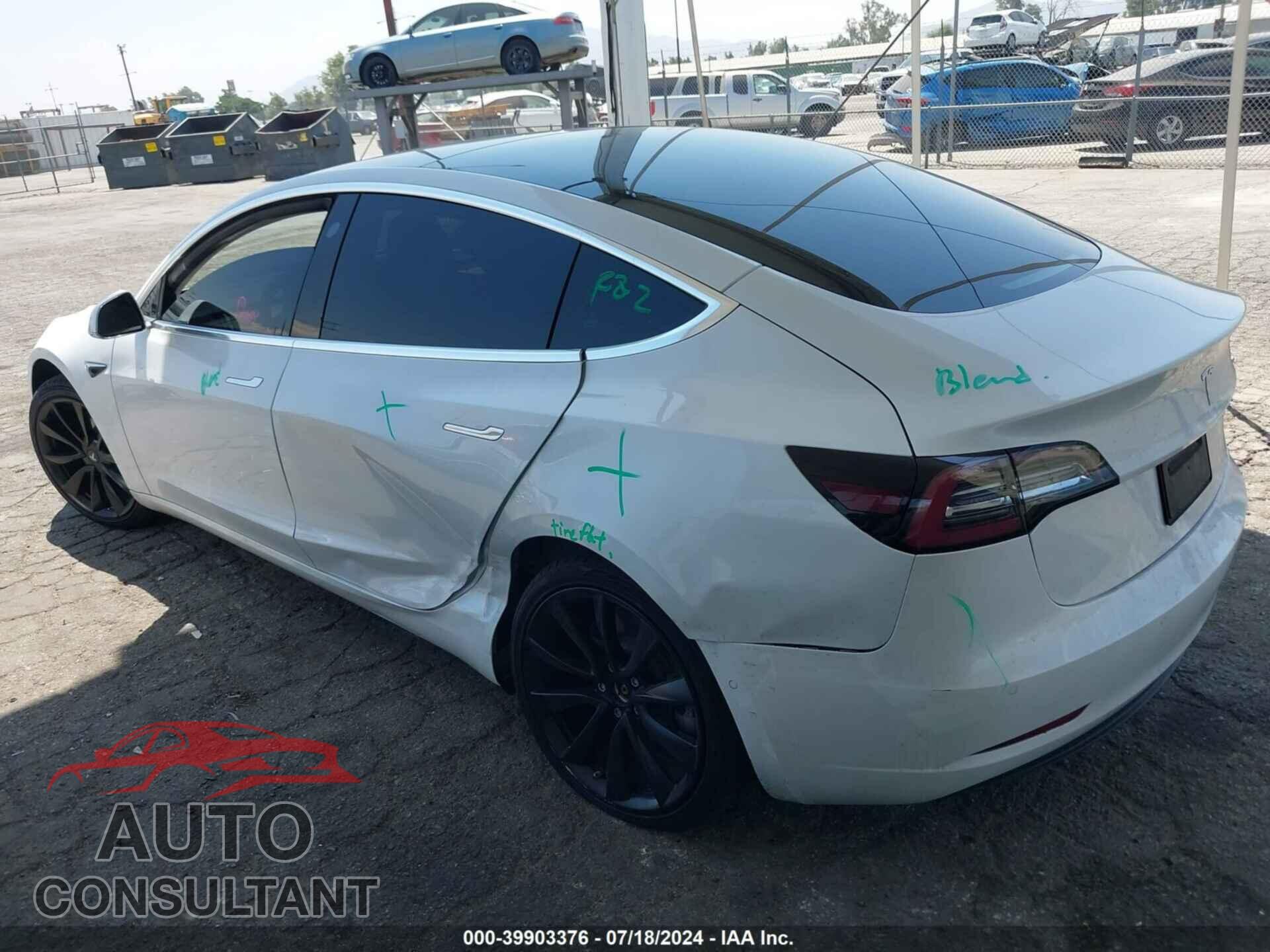 TESLA MODEL 3 2020 - 5YJ3E1EA4LF802434