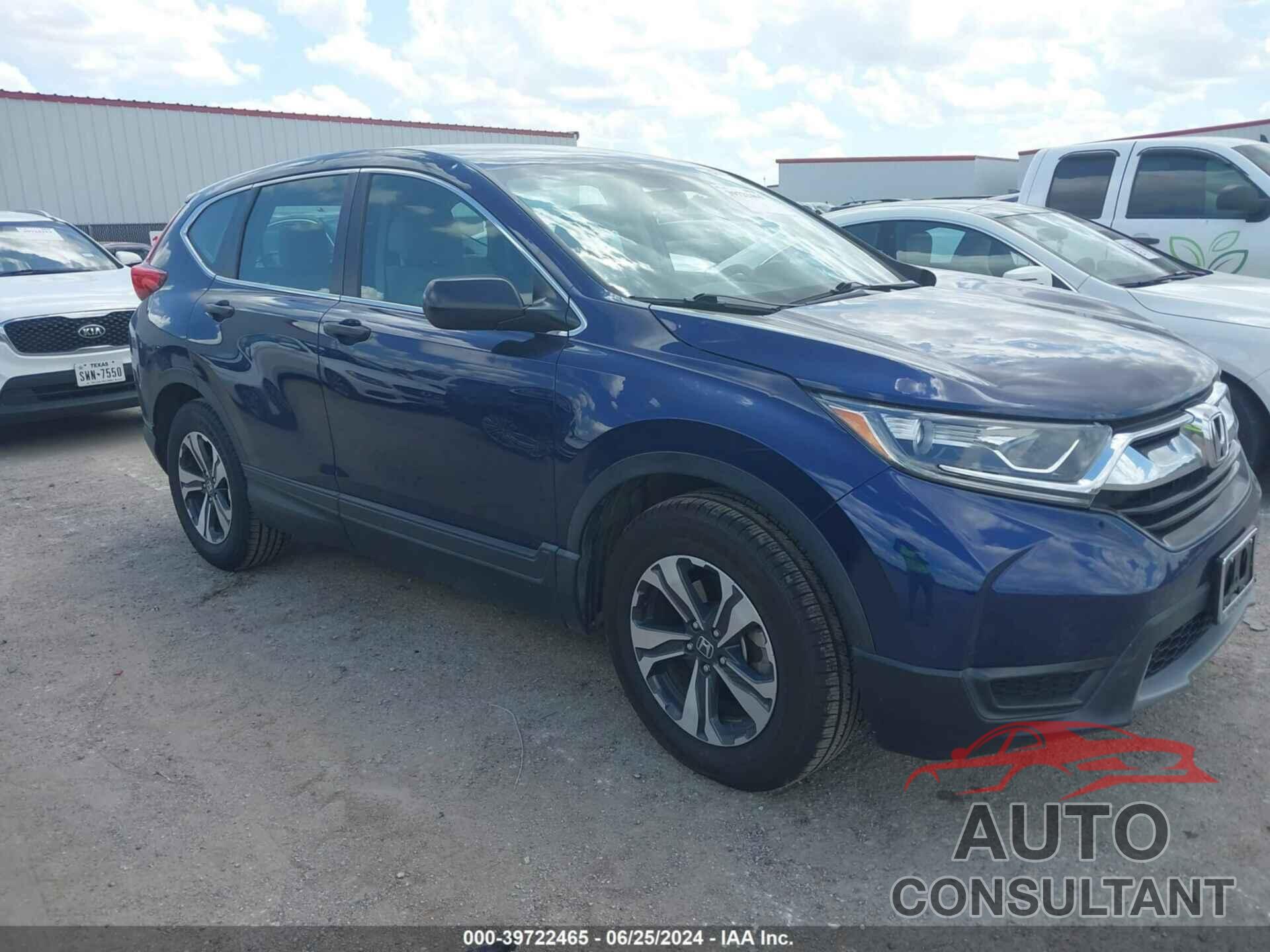 HONDA CR-V 2019 - 5J6RW5H31KL002529