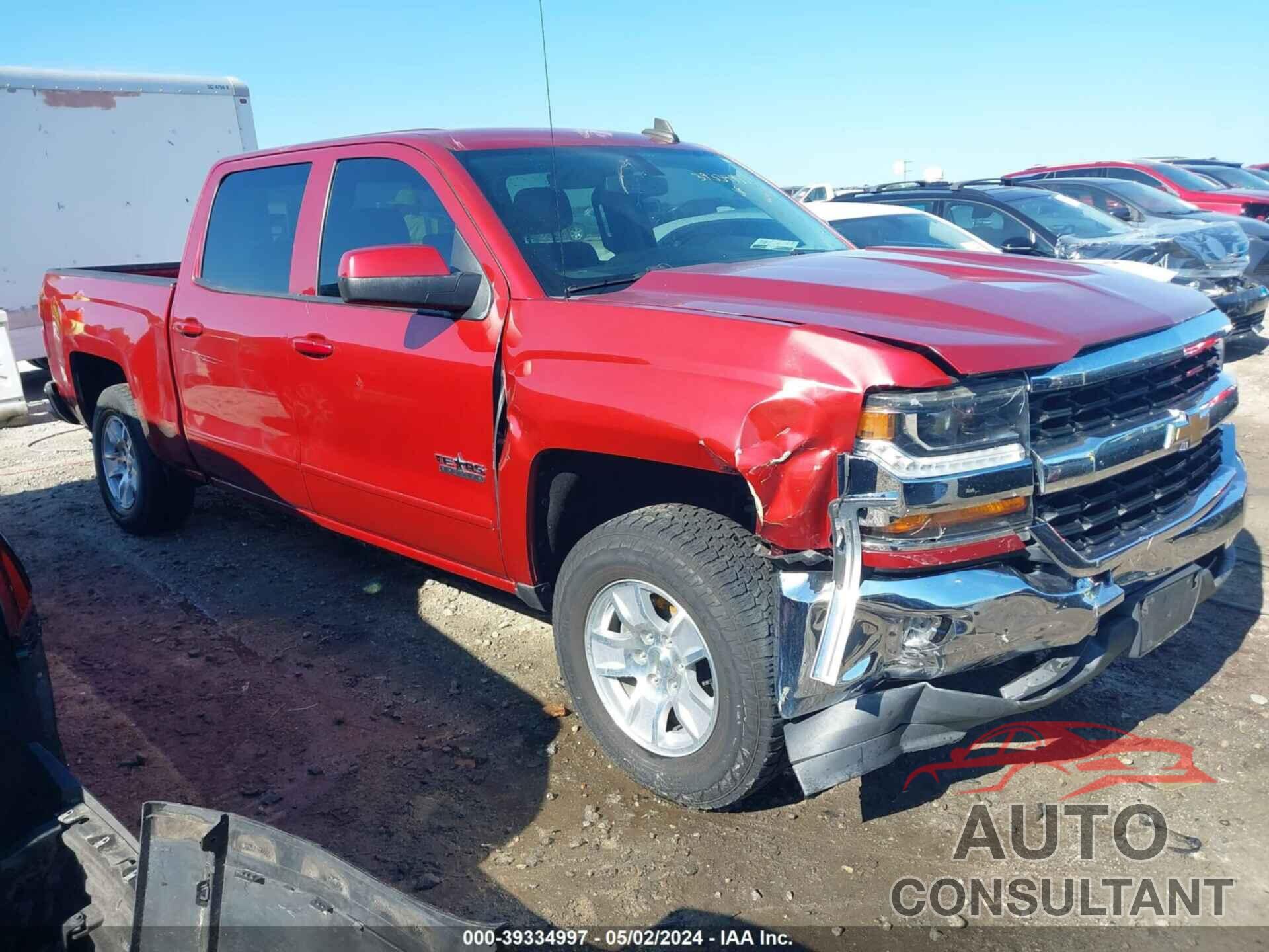 CHEVROLET SILVERADO 1500 2018 - 3GCPCREH8JG283737