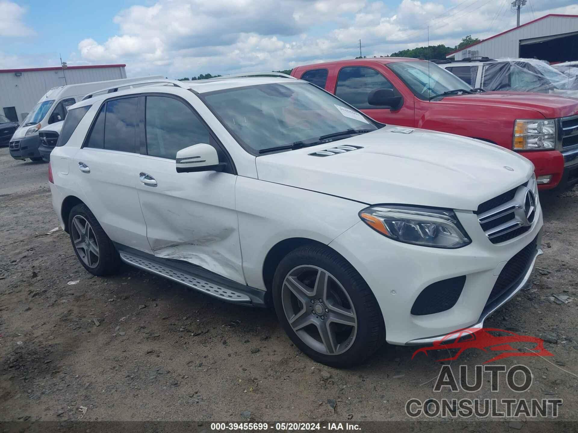 MERCEDES-BENZ GLE 400 2016 - 4JGDA5GB0GA648408