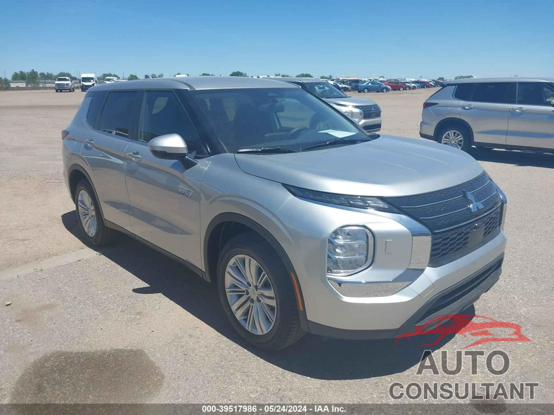 MITSUBISHI OUTLANDER PHEV 2024 - JA4T5UA94RZ058621