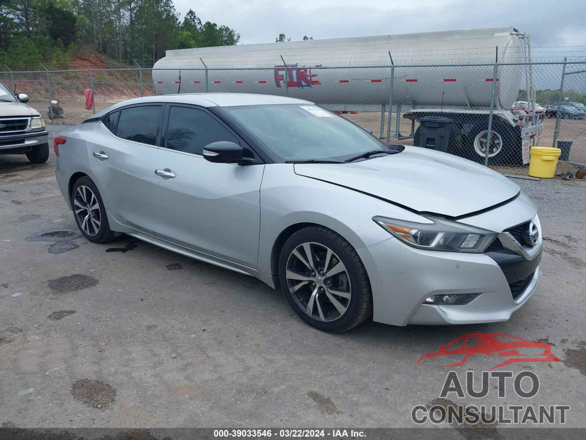 NISSAN MAXIMA 2016 - 1N4AA6AP3GC449574