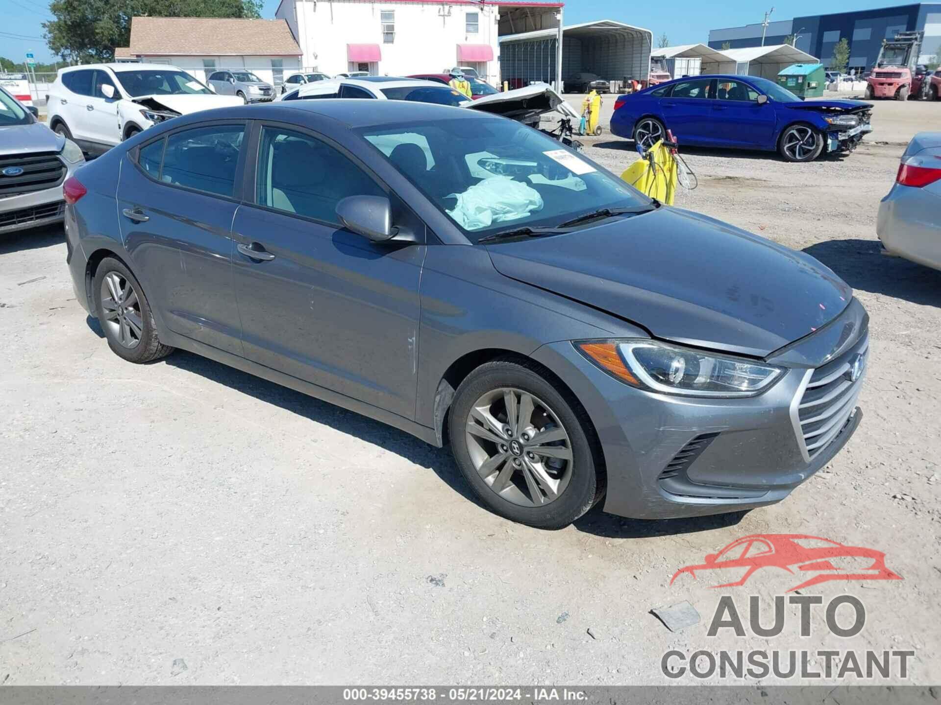 HYUNDAI ELANTRA 2018 - 5NPD84LF9JH360681