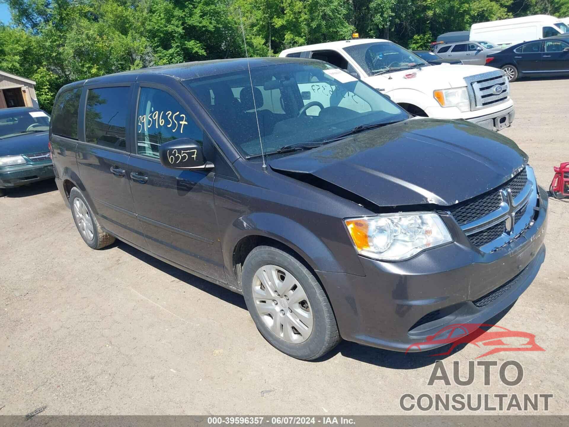 DODGE GRAND CARAVAN 2017 - 2C4RDGBG6HR838744