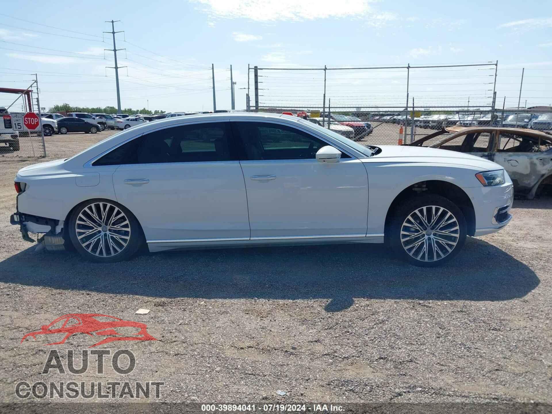 AUDI A8 L 2019 - WAU8DAF8XKN018356