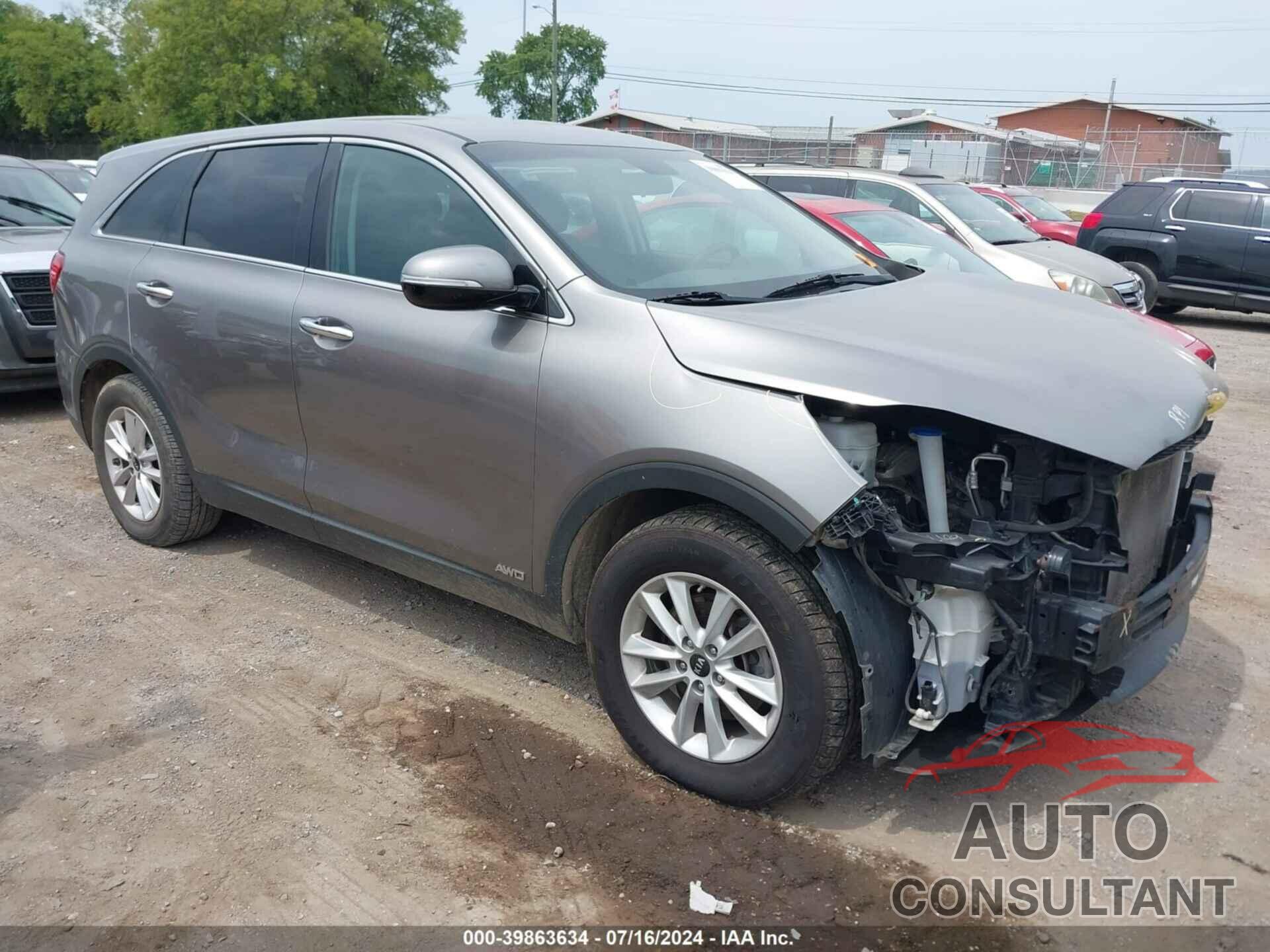 KIA SORENTO 2019 - 5XYPGDA56KG545094