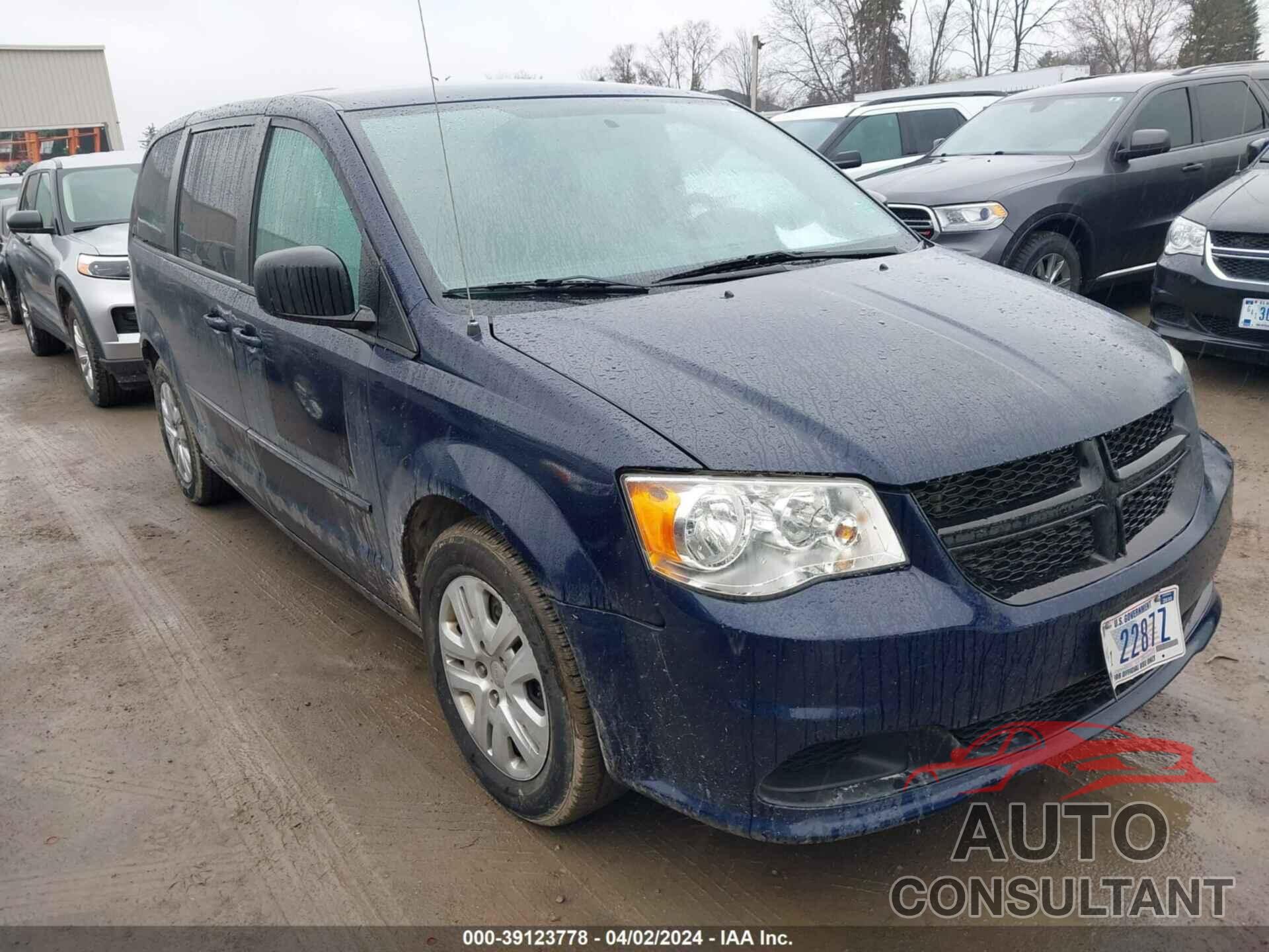 DODGE GRAND CARAVAN 2016 - 2C4RDGBG8GR101804