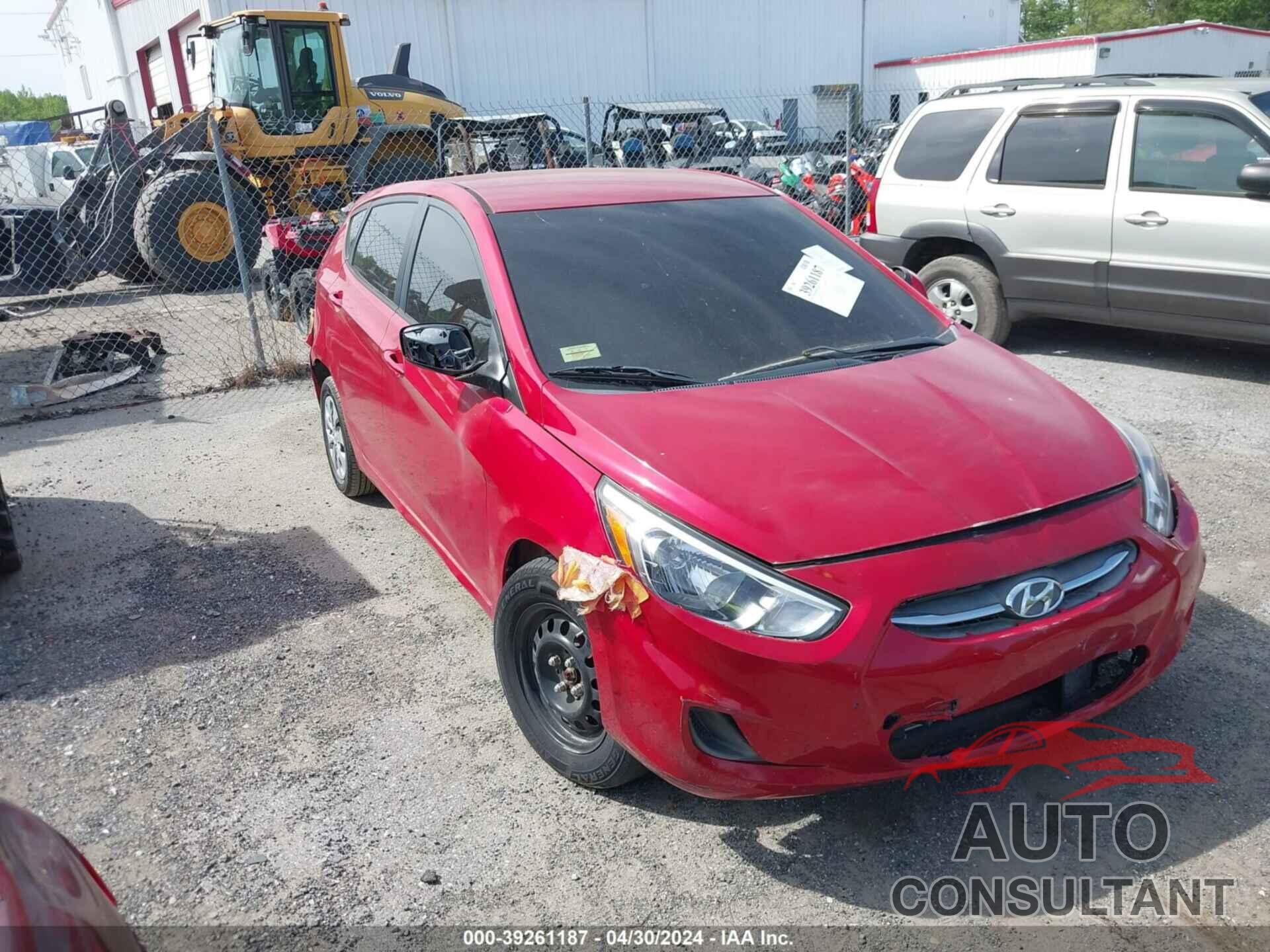 HYUNDAI ACCENT 2017 - KMHCT5AE0HU344374