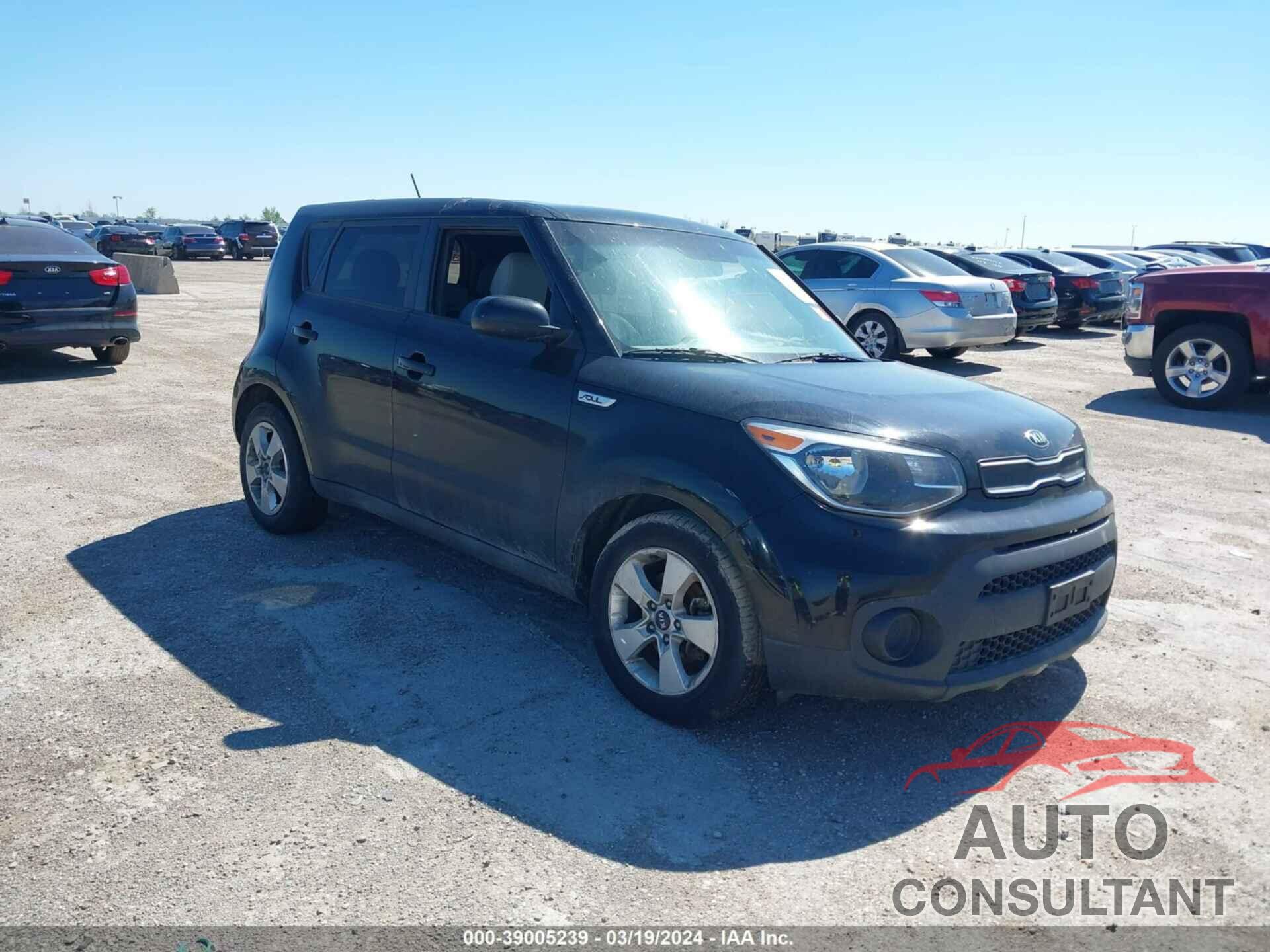 KIA SOUL 2019 - KNDJN2A29K7022610