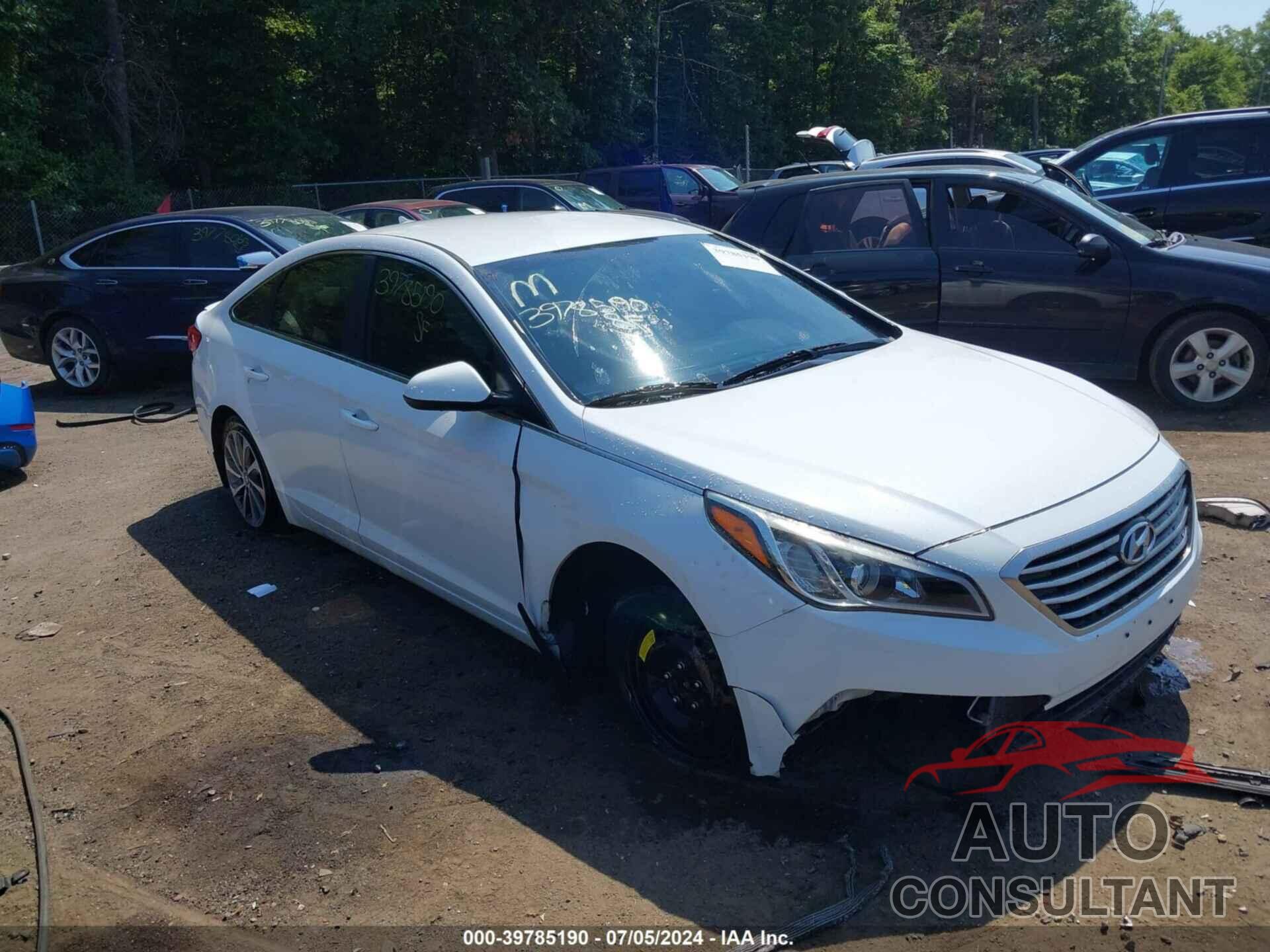 HYUNDAI SONATA 2016 - 5NPE24AF2GH291382