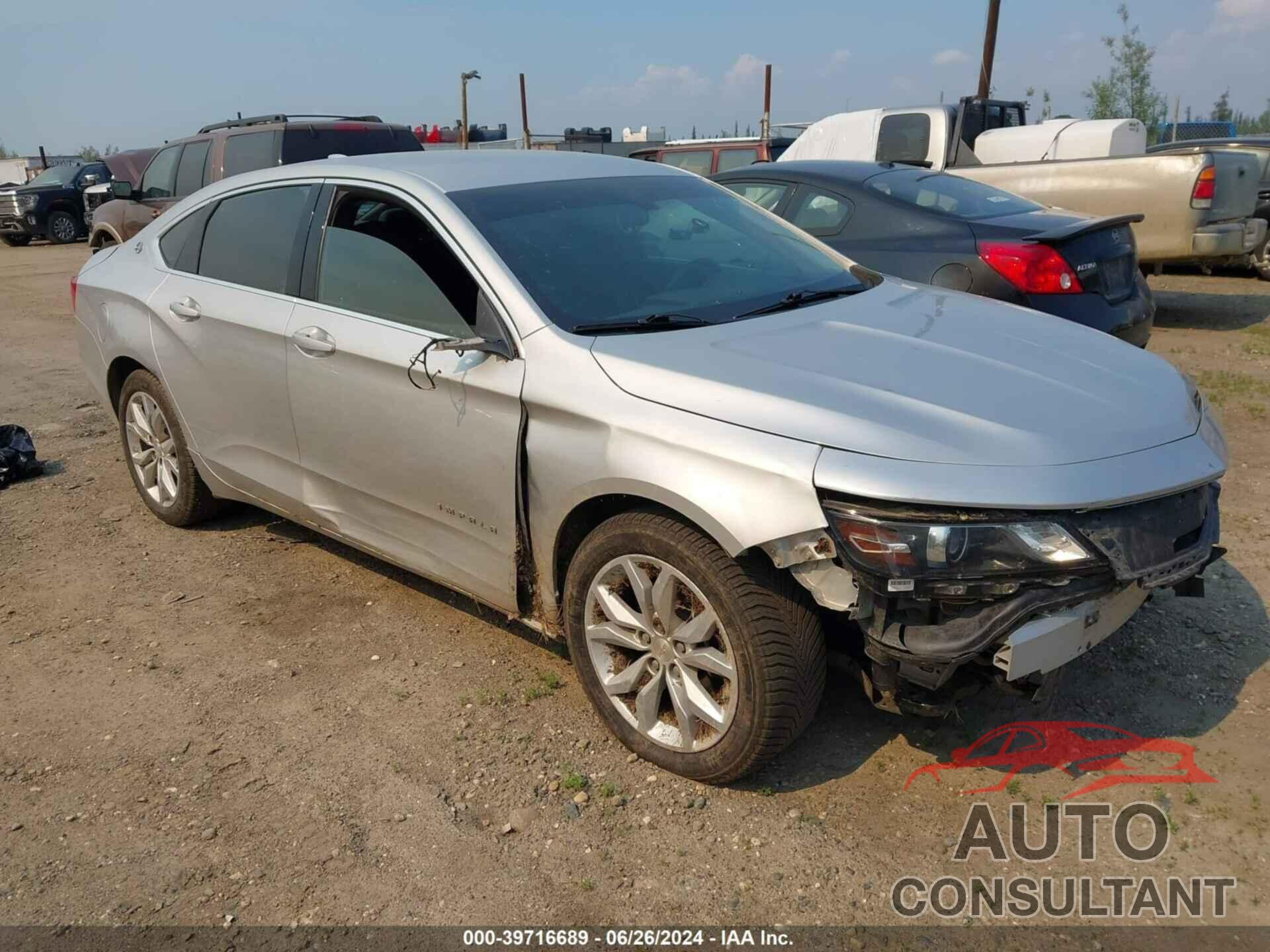 CHEVROLET IMPALA 2017 - 2G1105SA4H9186207