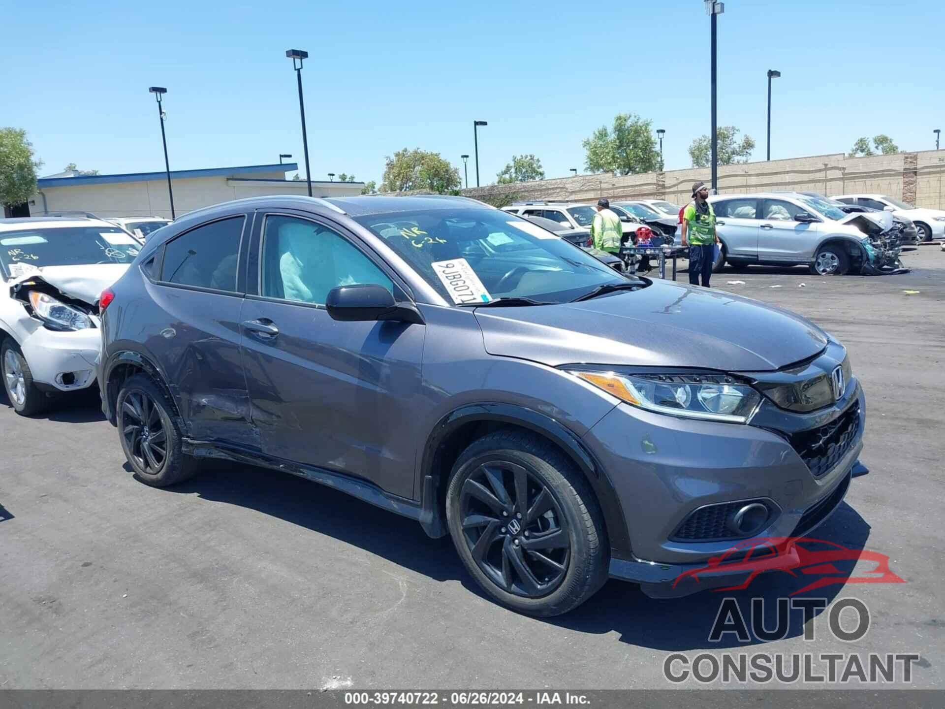 HONDA HR-V 2021 - 3CZRU5H14MM731355