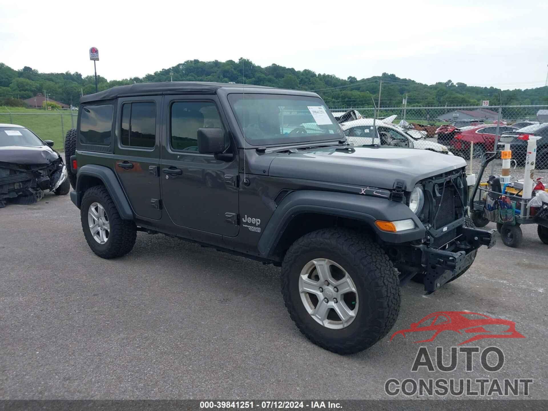 JEEP WRANGLER UNLIMITED 2019 - 1C4HJXDGXKW659042