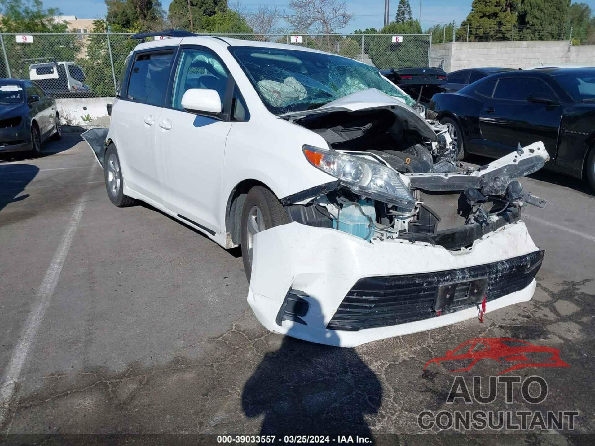 TOYOTA SIENNA 2020 - 5TDKZ3DC6LS043327