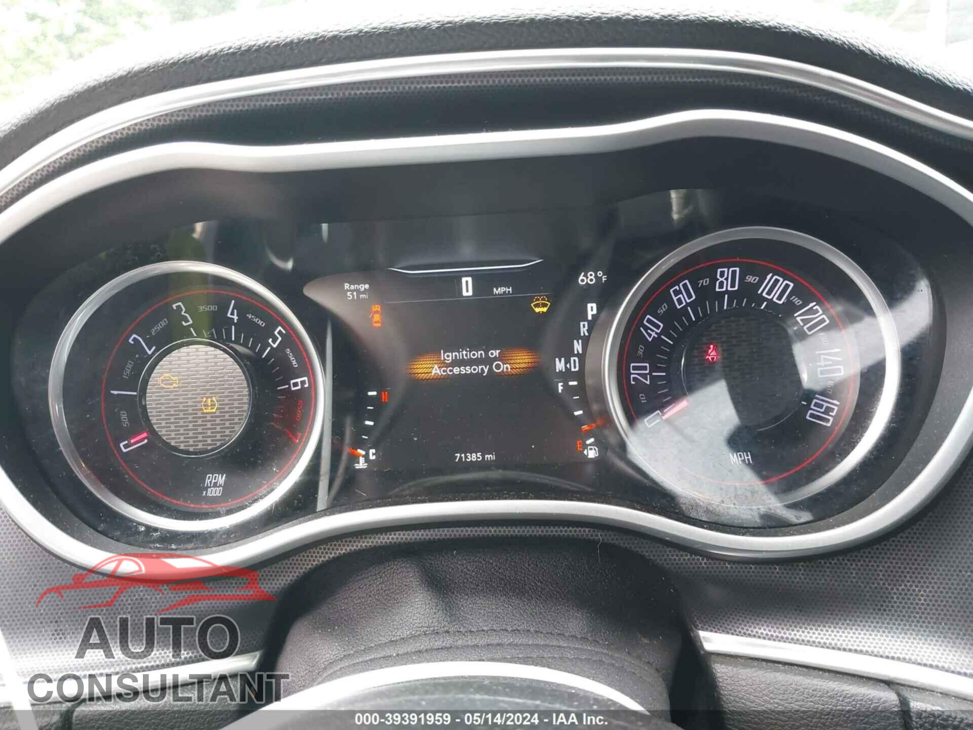 DODGE CHALLENGER 2017 - 2C3CDZGG9HH628305