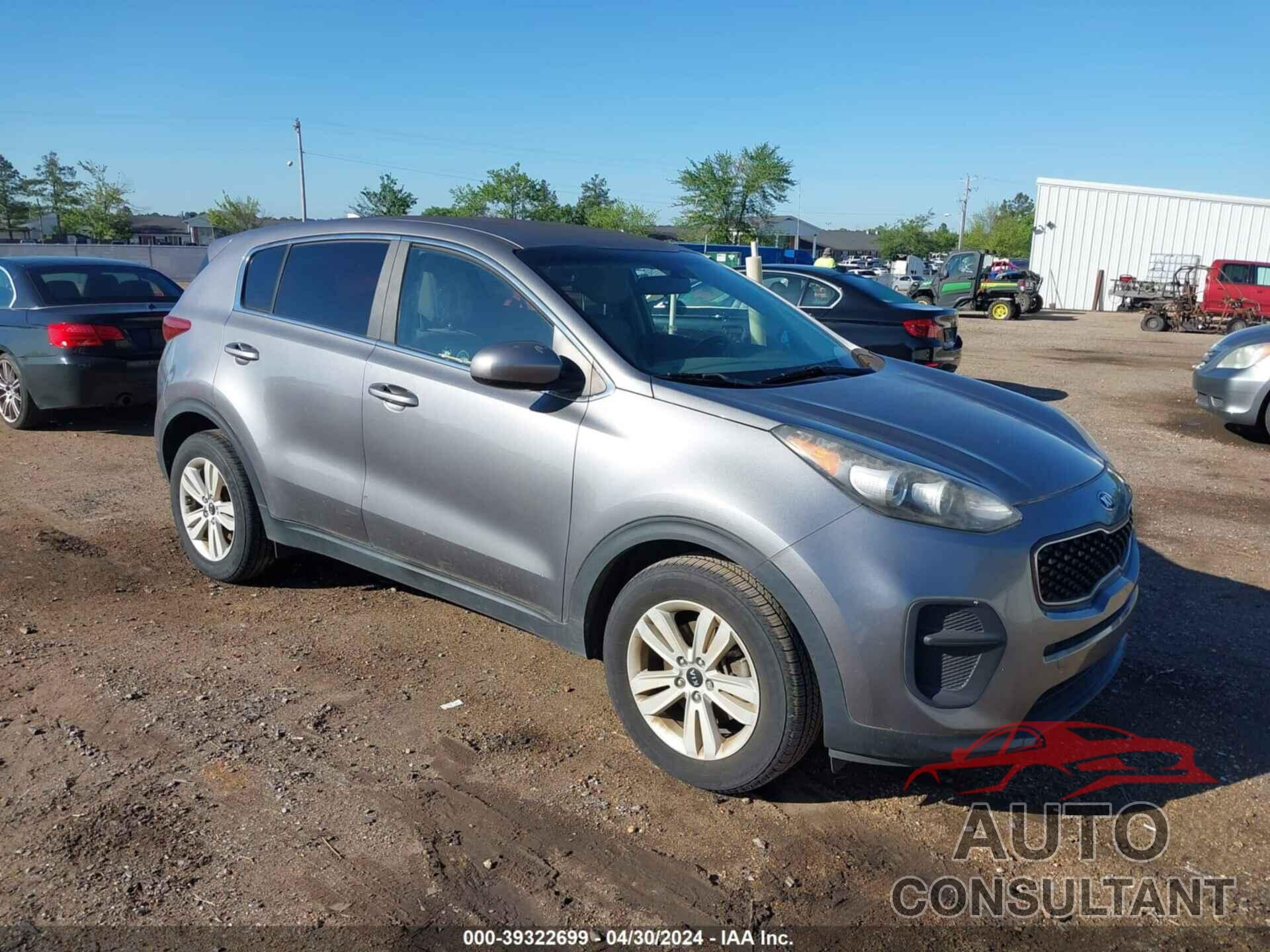 KIA SPORTAGE 2017 - KNDPM3AC6H7107229