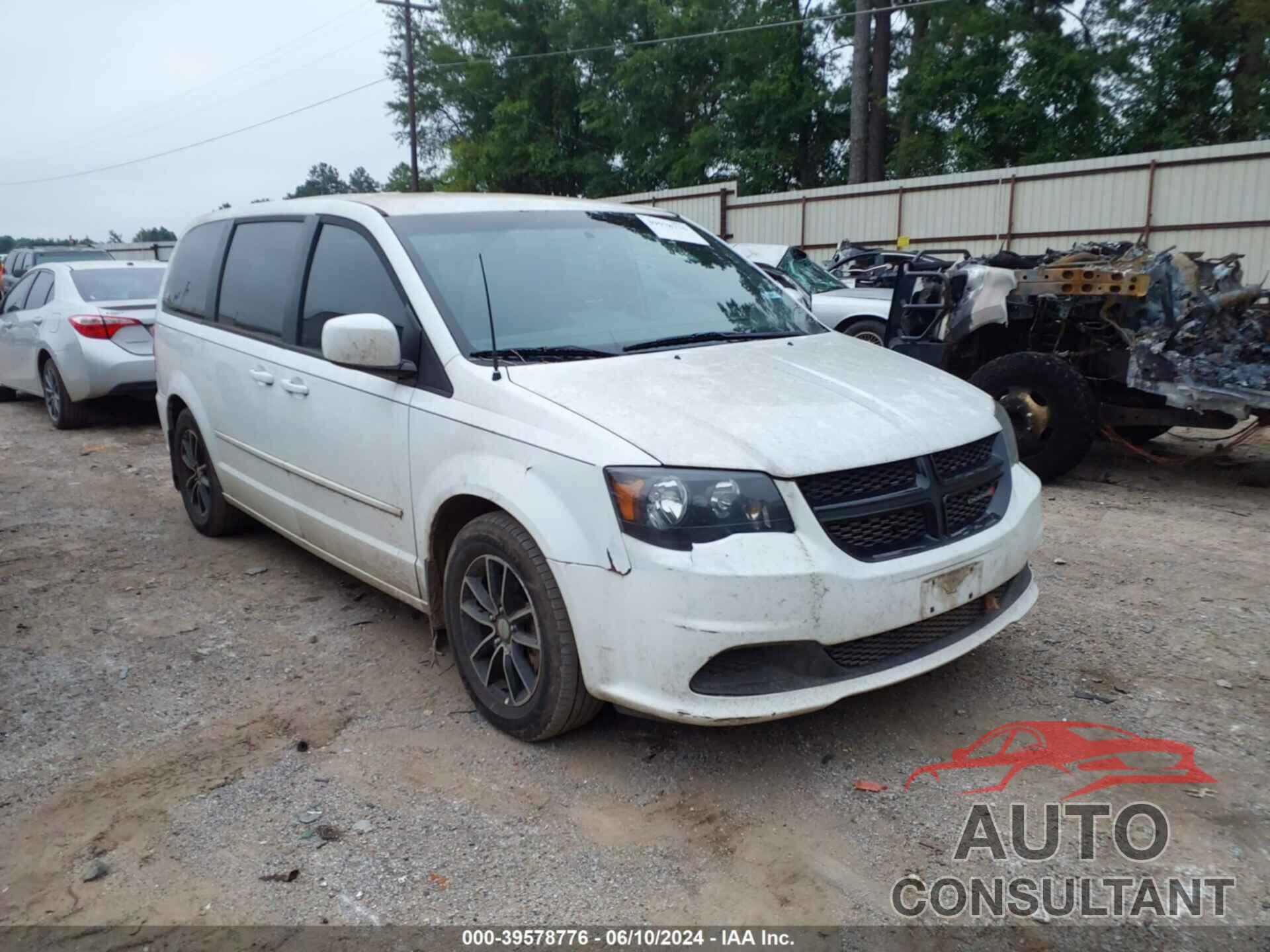 DODGE GRAND CARAVAN 2016 - 2C4RDGBG2GR184453